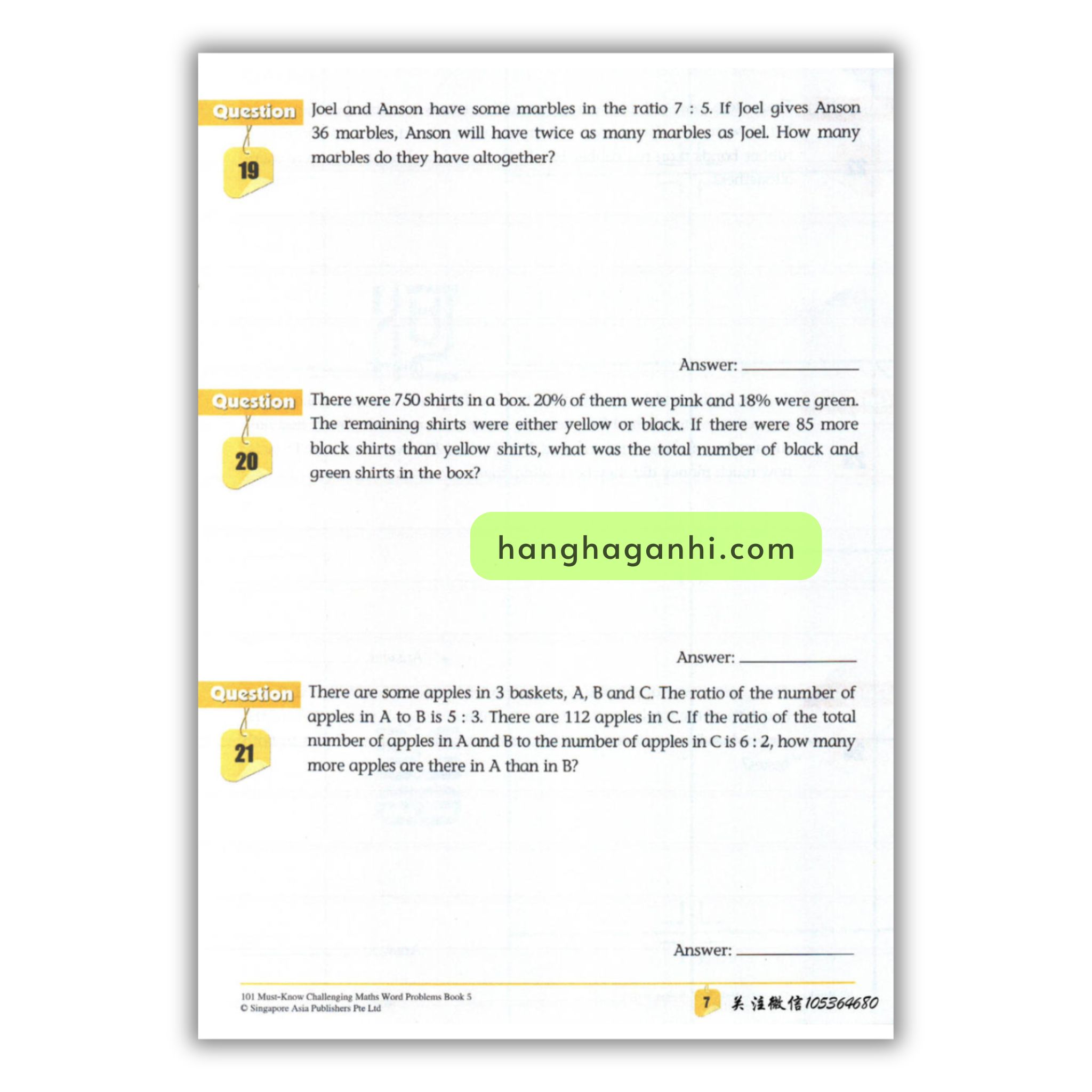 [Sách] 101 Must- Know Challenging Maths Word Problems Book 5_thumbnail_10