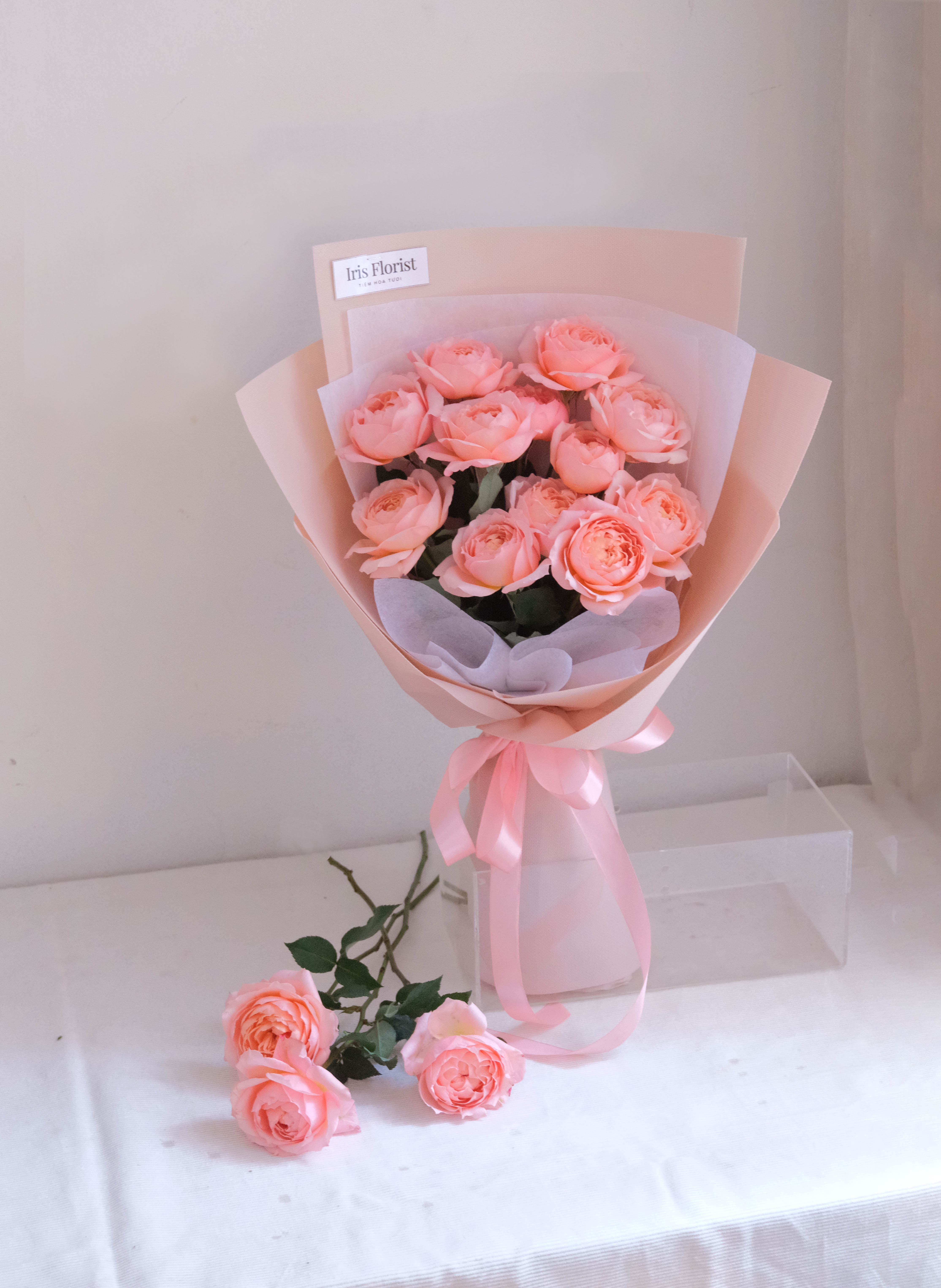 Hồng Juliet bó Size S