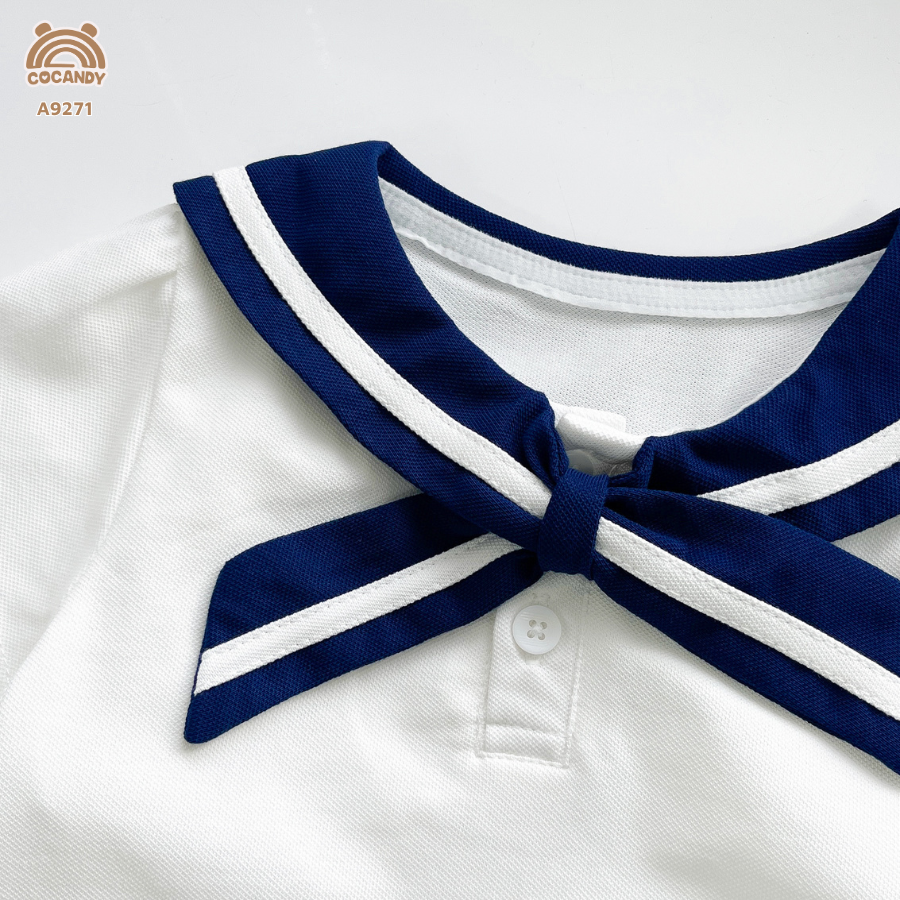 Áo cộc TRẮNG cổ thủy thủ xanh than sọc_thumbnail_2