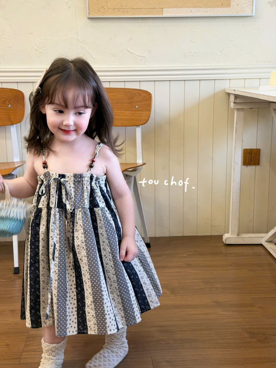 (E172) Váy 2 dây đính cườm thor cẩm hãng Touchof_thumbnail_0