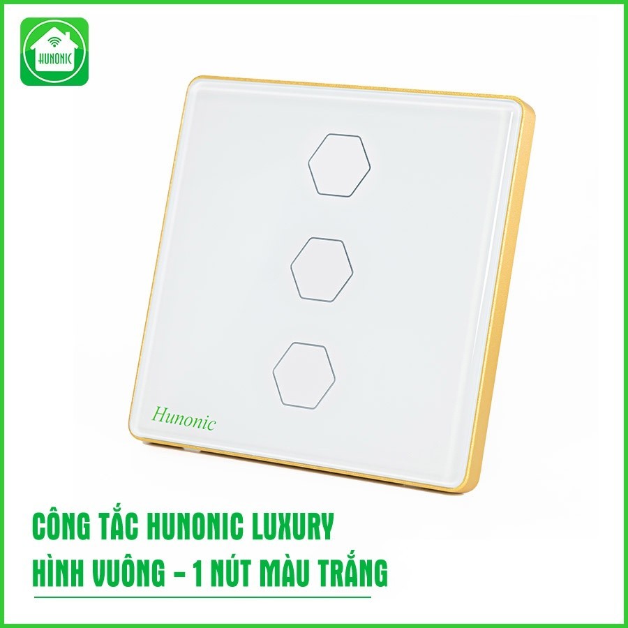 Công Tắc Cảm Ứng Hunonic (Luxury Hình Vuông) Điều Khiển Từ Xa Bằng Điện Thoại_thumbnail_7
