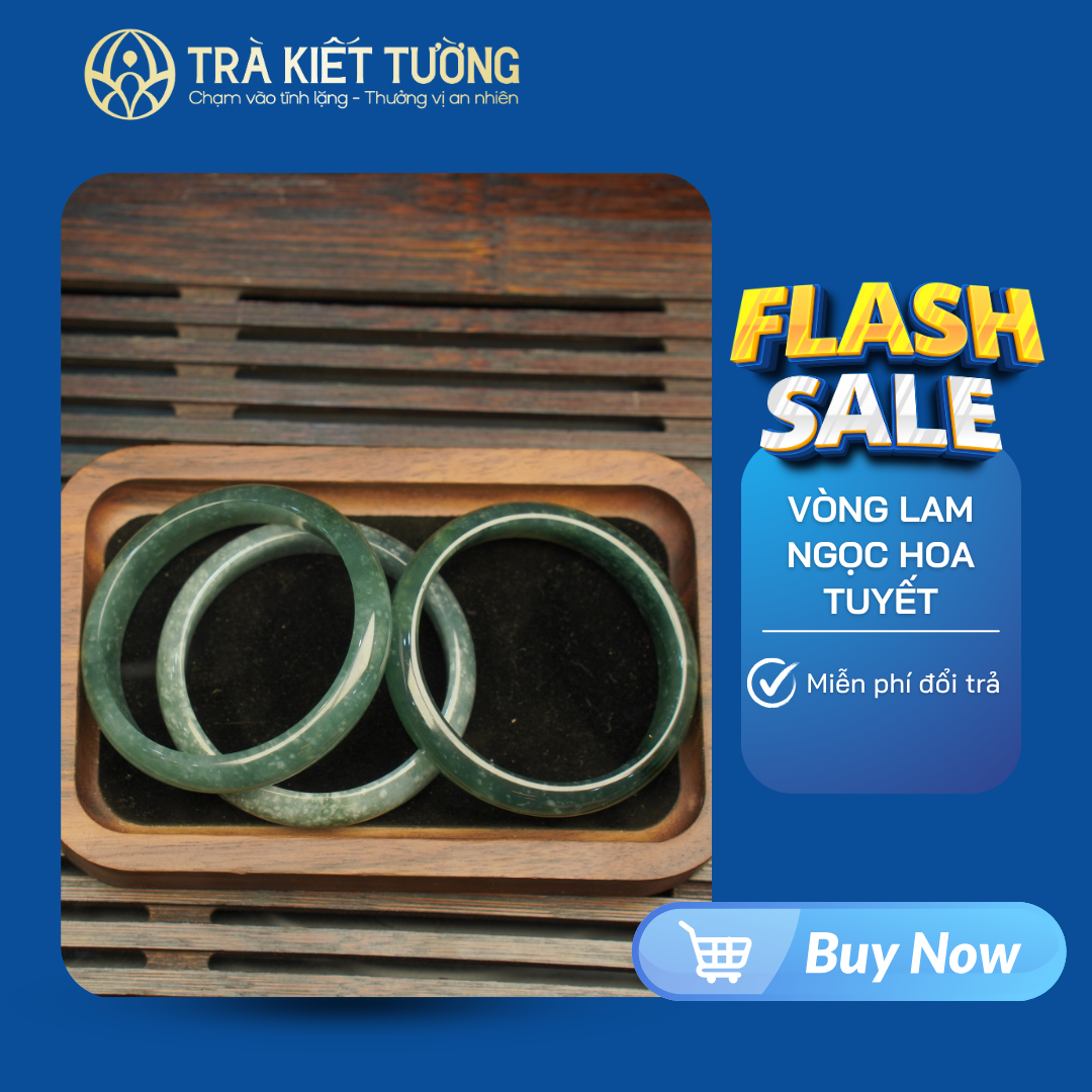 VÒNG LAM NGỌC HOA TUYẾT