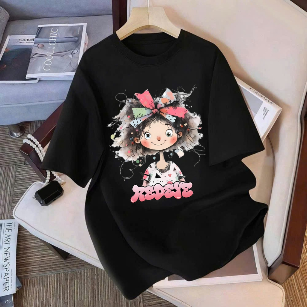 Áo thun hot trend hình cô gái tóc xù local brand We Tee dáng oversize rộng nhiều mẫu - WE TEE T025_thumbnail_15