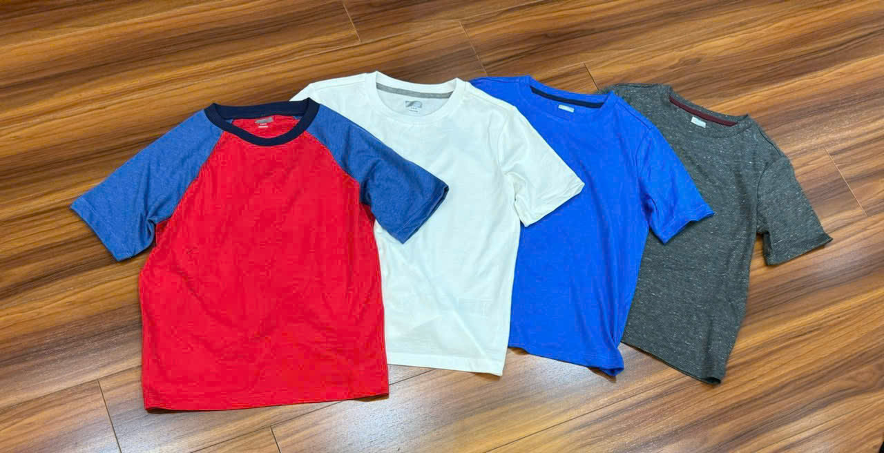 Set 4 áo bé form thường ( NGẪU NHIÊN ) - mua 2 set trùn_thumbnail_2