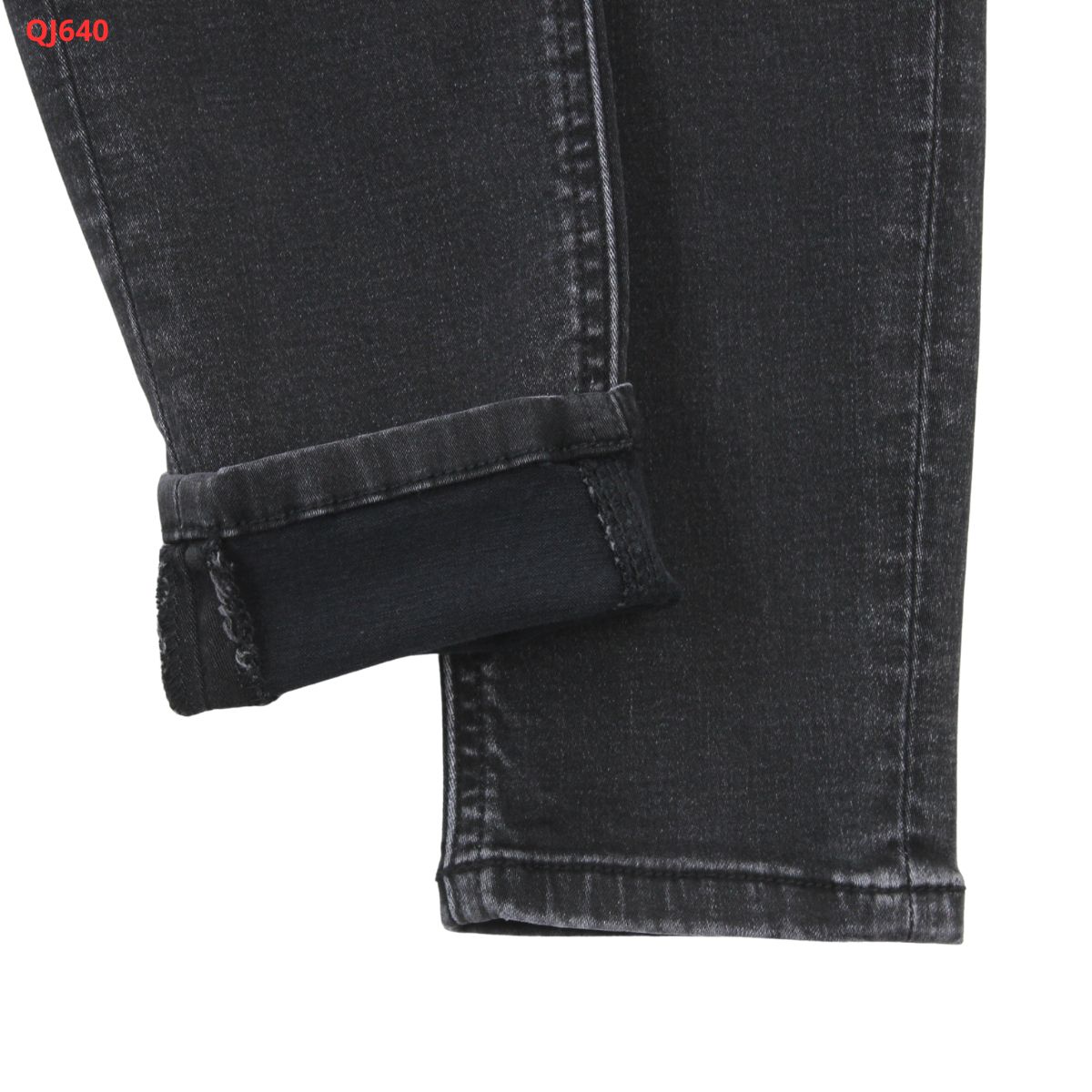 QJ640 Quần jeans ôm - đen_thumbnail_11