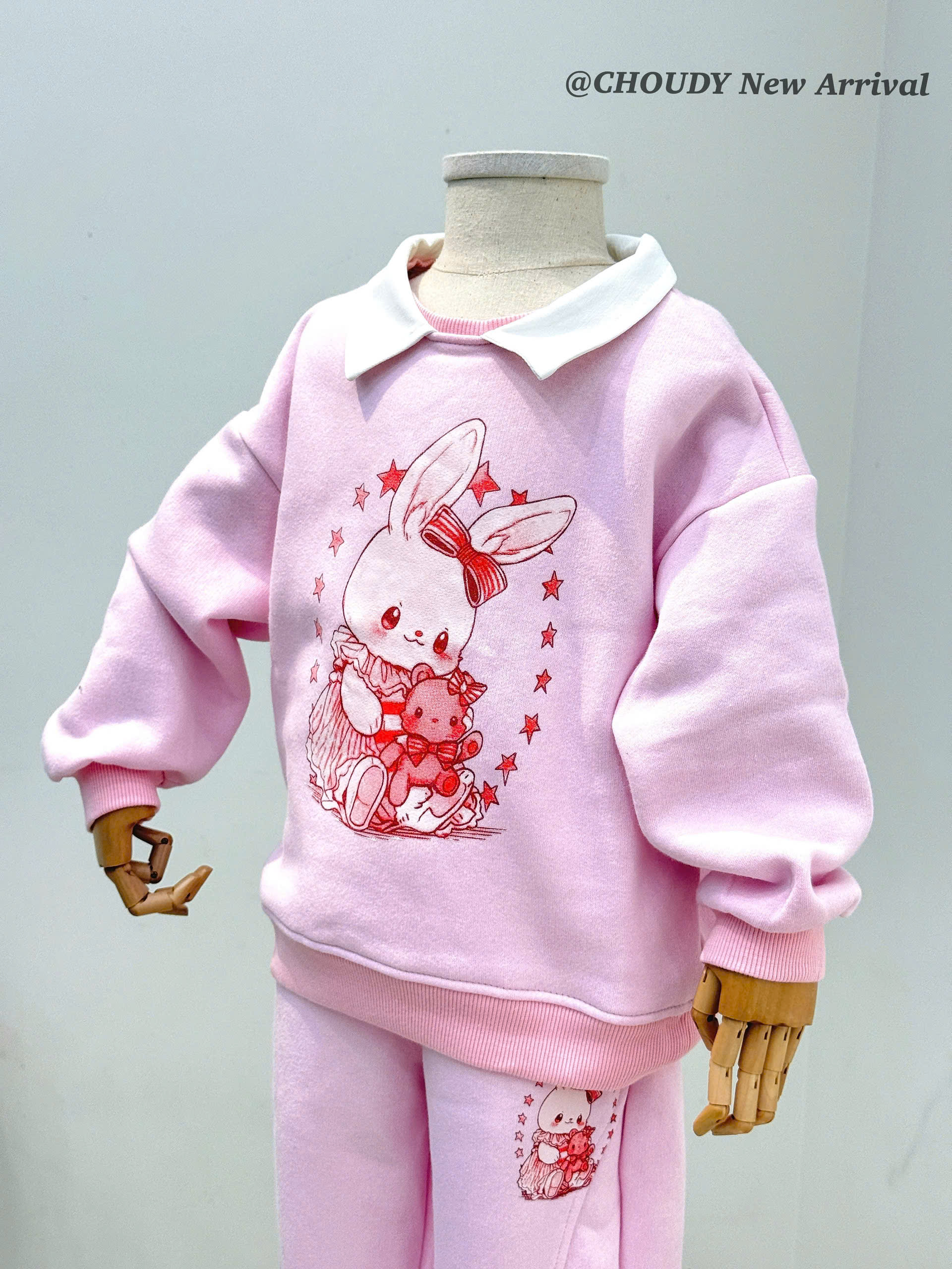 SALE S176 SET BỘ BÉ GÁI CÓ CỔ 3 MÀU_thumbnail_9