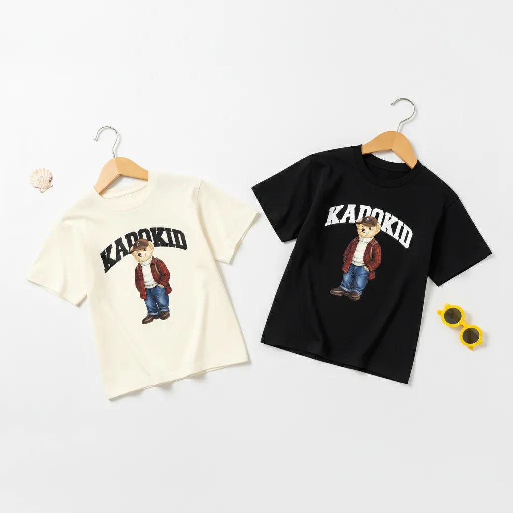 Áo thun form rộng bé trai Gấu Teddy Kado 3414_thumbnail_6