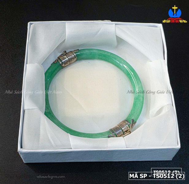 Vòng tay Ngọc Bích bọc bạc_thumbnail_3