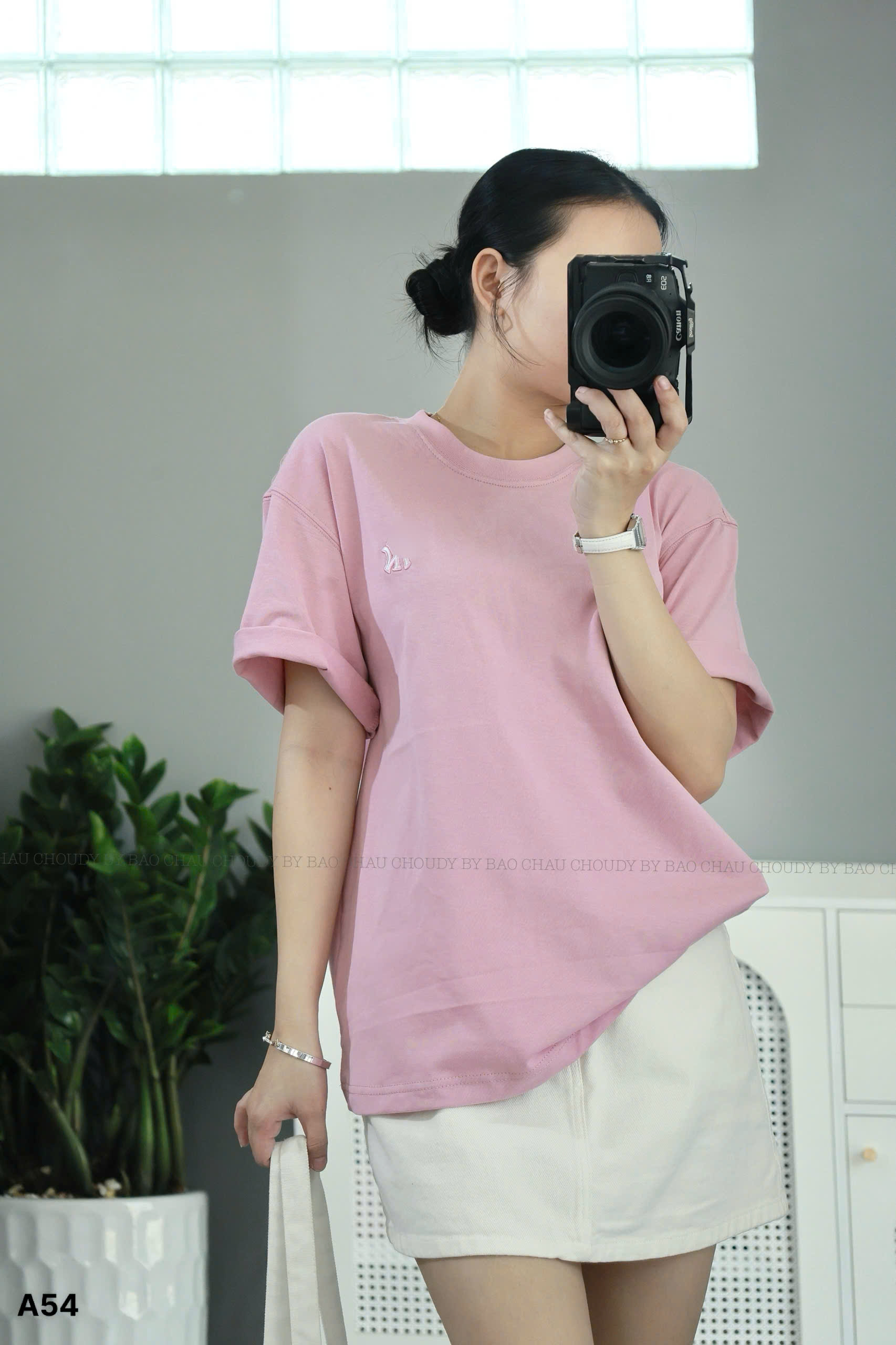 A54 ÁO THUN HỒNG