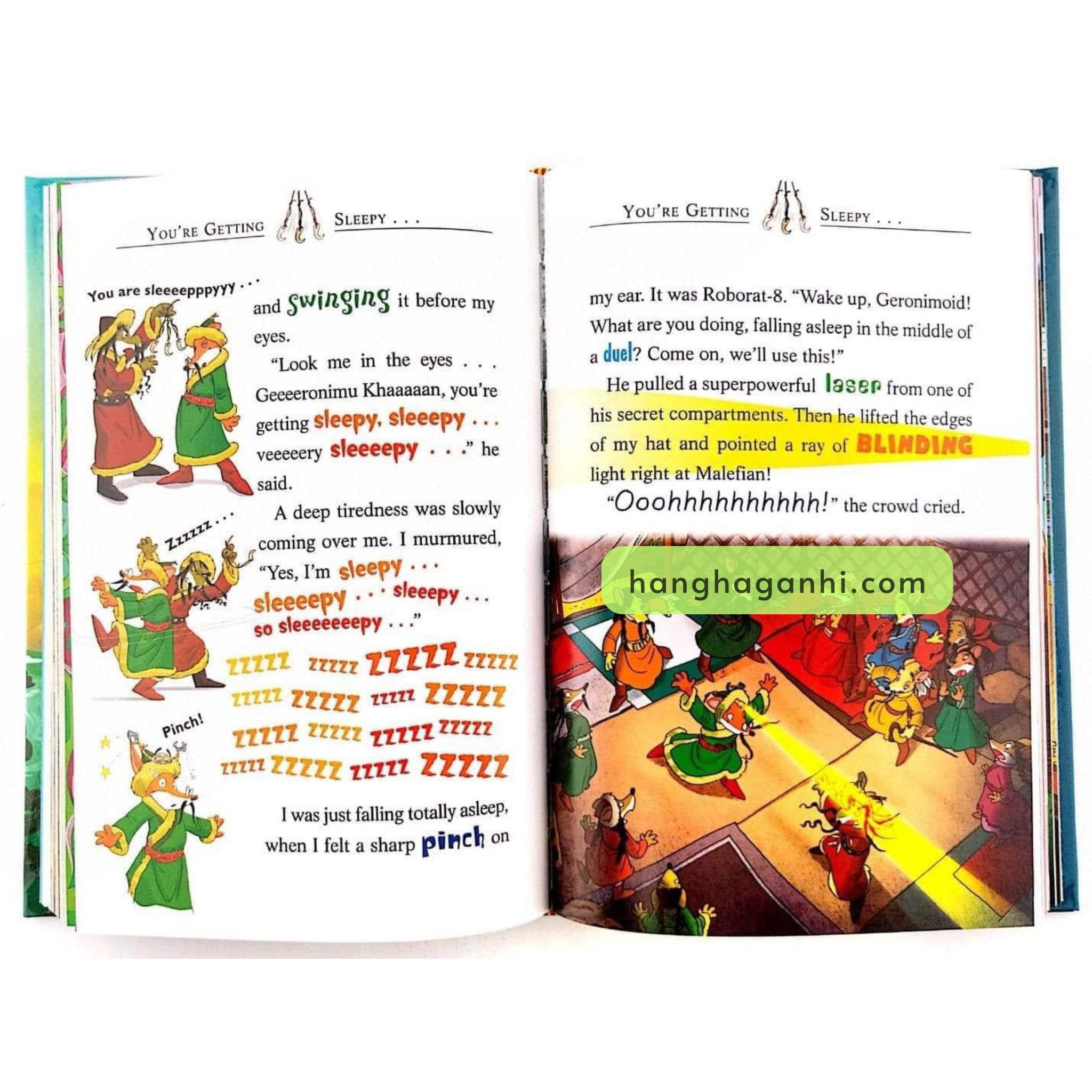 Geronimo Stilton- Bộ 8 cuốn sách Tiếng Anh nhập khẩu_thumbnail_6