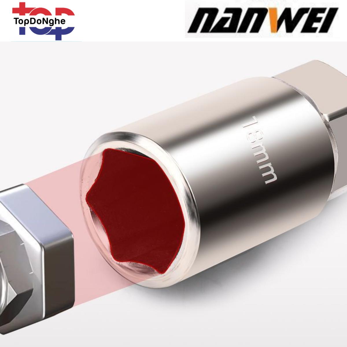 Bộ Tuýp Siết Ốc Lục Giác Nanwei Mạ Crom Chống Rỉ 6mm 8mm 10mm 13mm 17mm 19mm – Tuýp Lục Giác Đầu Gắn Máy Khoan, Tua Vít, Siết Ốc Chuyên Dụng Cho Thợ Cơ Khí, Sửa Xe, Điện Nước_thumbnail_4