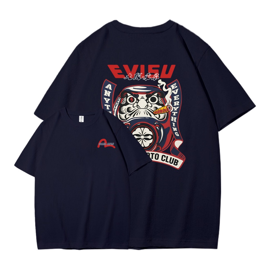 Áo thun Evisu chất form rộng local brand ATD873 Miucho Iconic tay ngắn vải cotton cổ tròn in mix_thumbnail_6