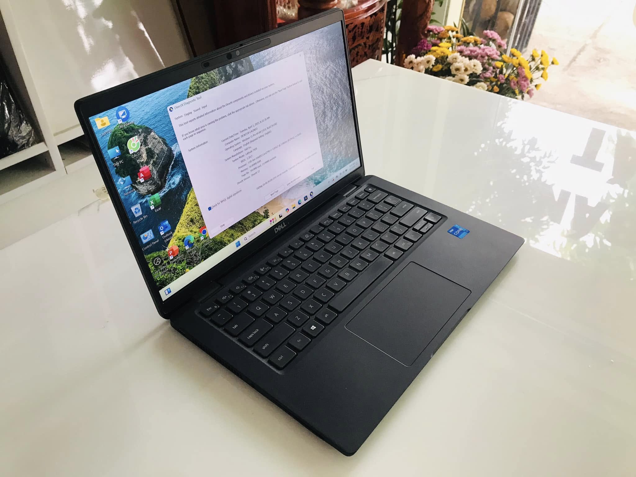 Laptop Dell Latitude 7420 i7-1185G7 | Ram 16G | SSD 512G | 14in FHD | Sx 2021