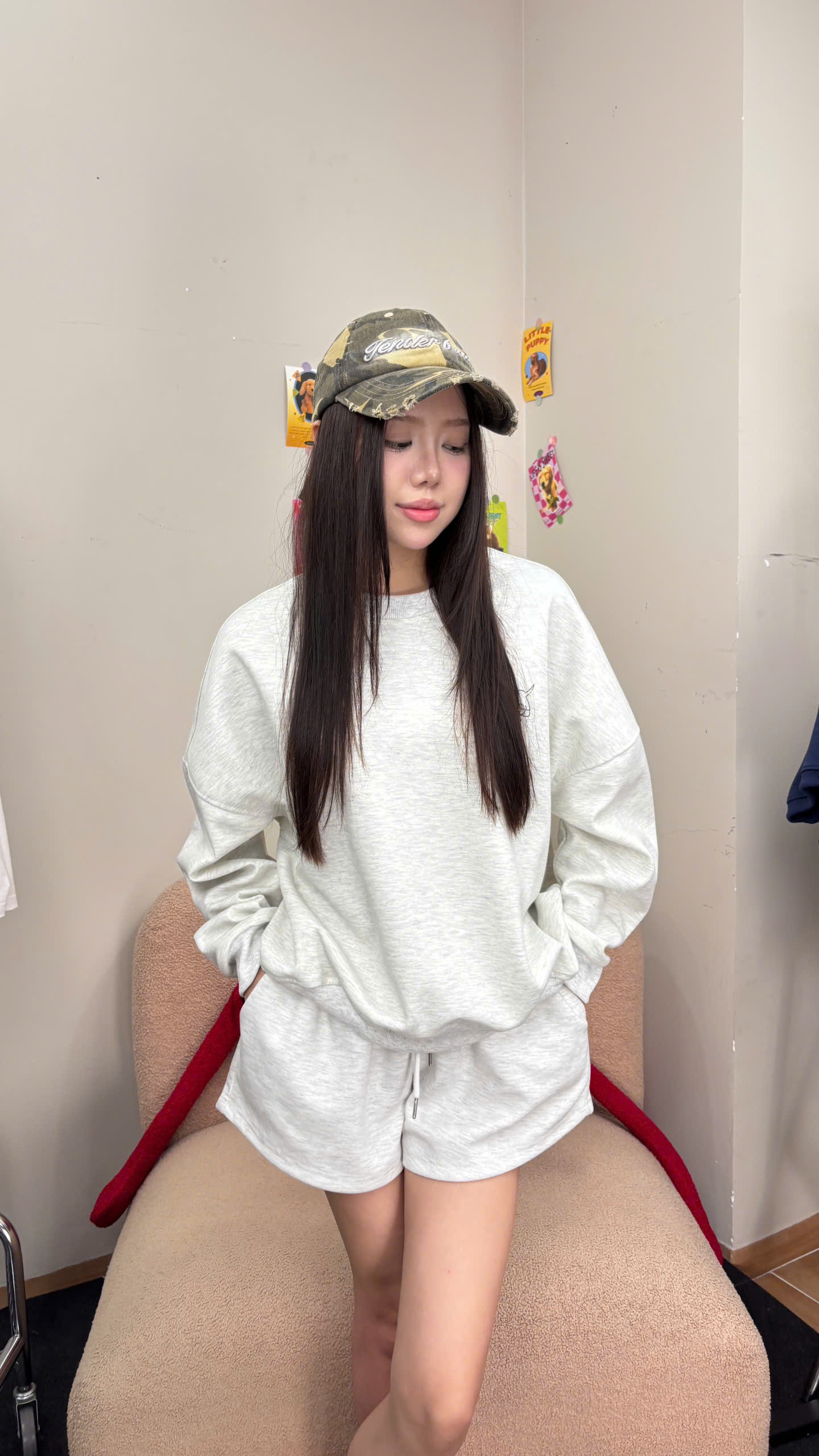 Quần short nữ form rộng Miucho vải chân cua cao cấp dày dặn tôn dáng QS00039_thumbnail_3