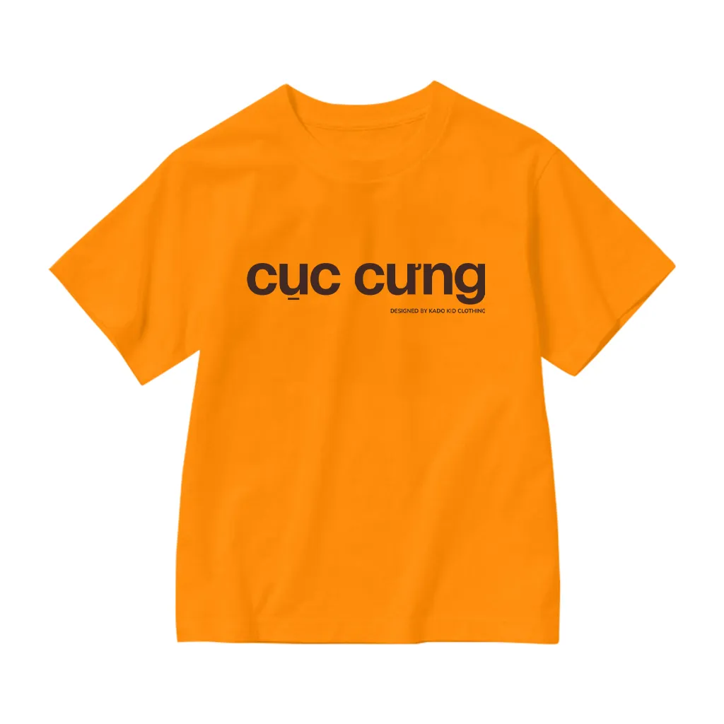 Áo thun kid basic form rộng Kado vải cotton thoáng mát thoải mái cả ngày in typography 2898_thumbnail_18