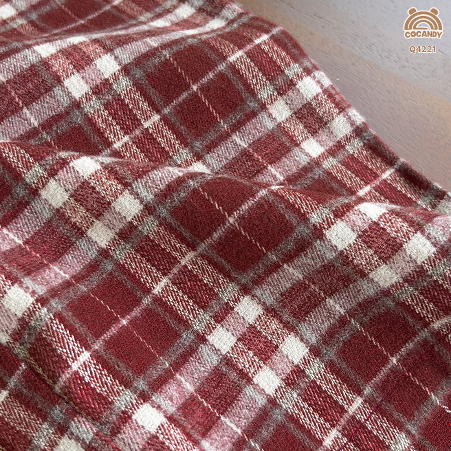 Quần dài suông kẻ ĐỎ BE 2 nơ_thumbnail_5