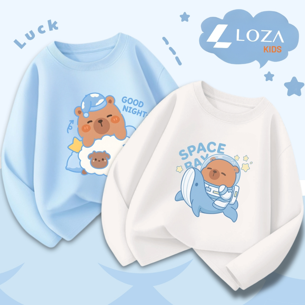 Áo thun dài tay bé trai in hình nhiều mẫu - Loza Kids G0428_thumbnail_2