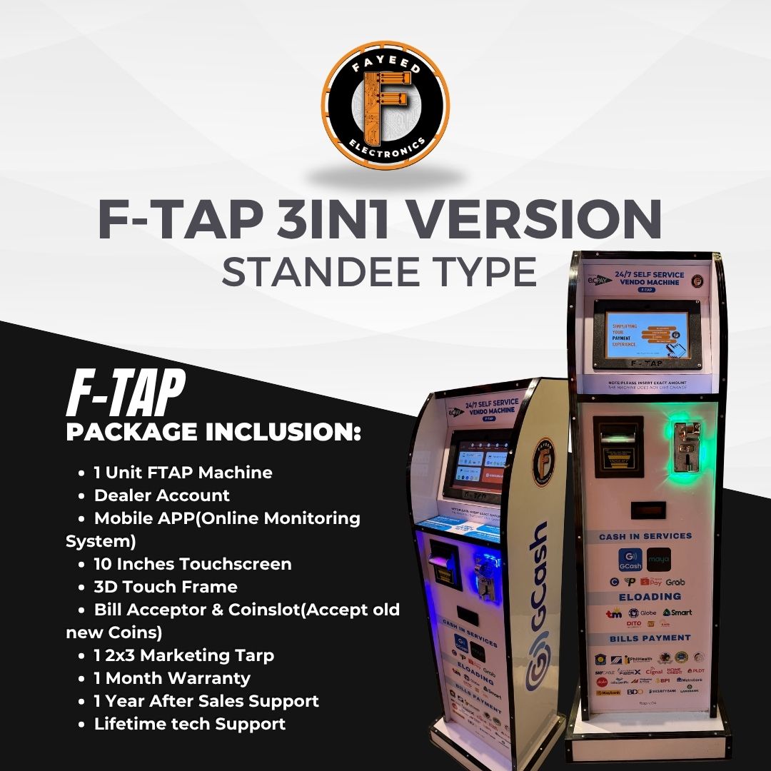 F-TAP 3in1 Standee Version