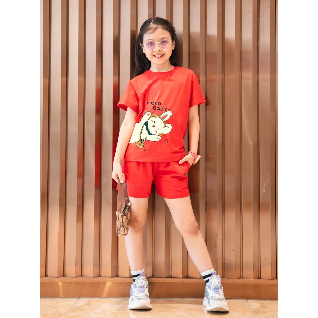 Bộ đồ bé gái in hình 'Thỏ hello baby'- Loza Kids SB10_thumbnail_9