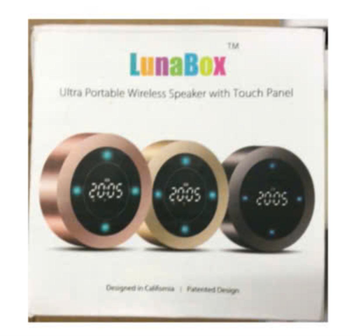 Loa bluetooth mini Lunabox - X002LPM03X-GR & PK & YL