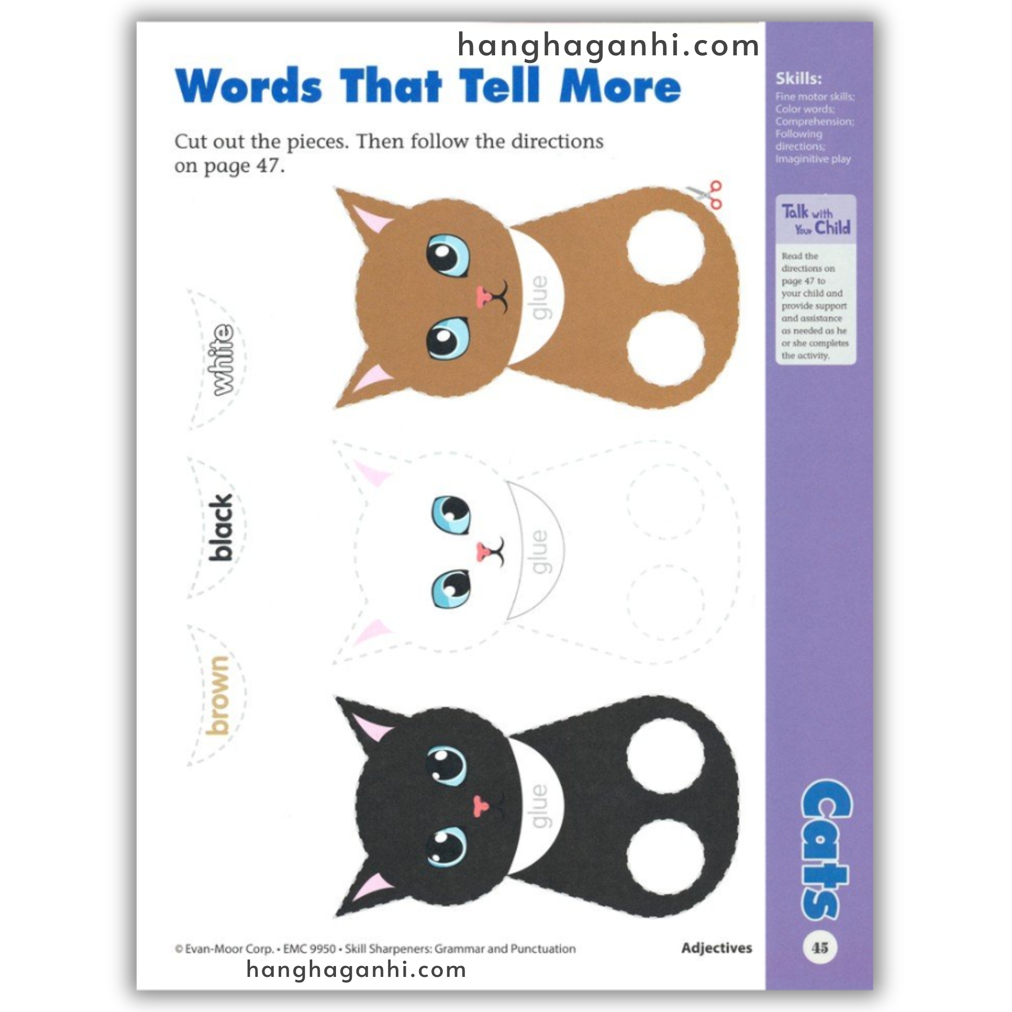 Sách Evan-Moor Skill Sharpeners Grammar and Punctuation Grade K_thumbnail_9