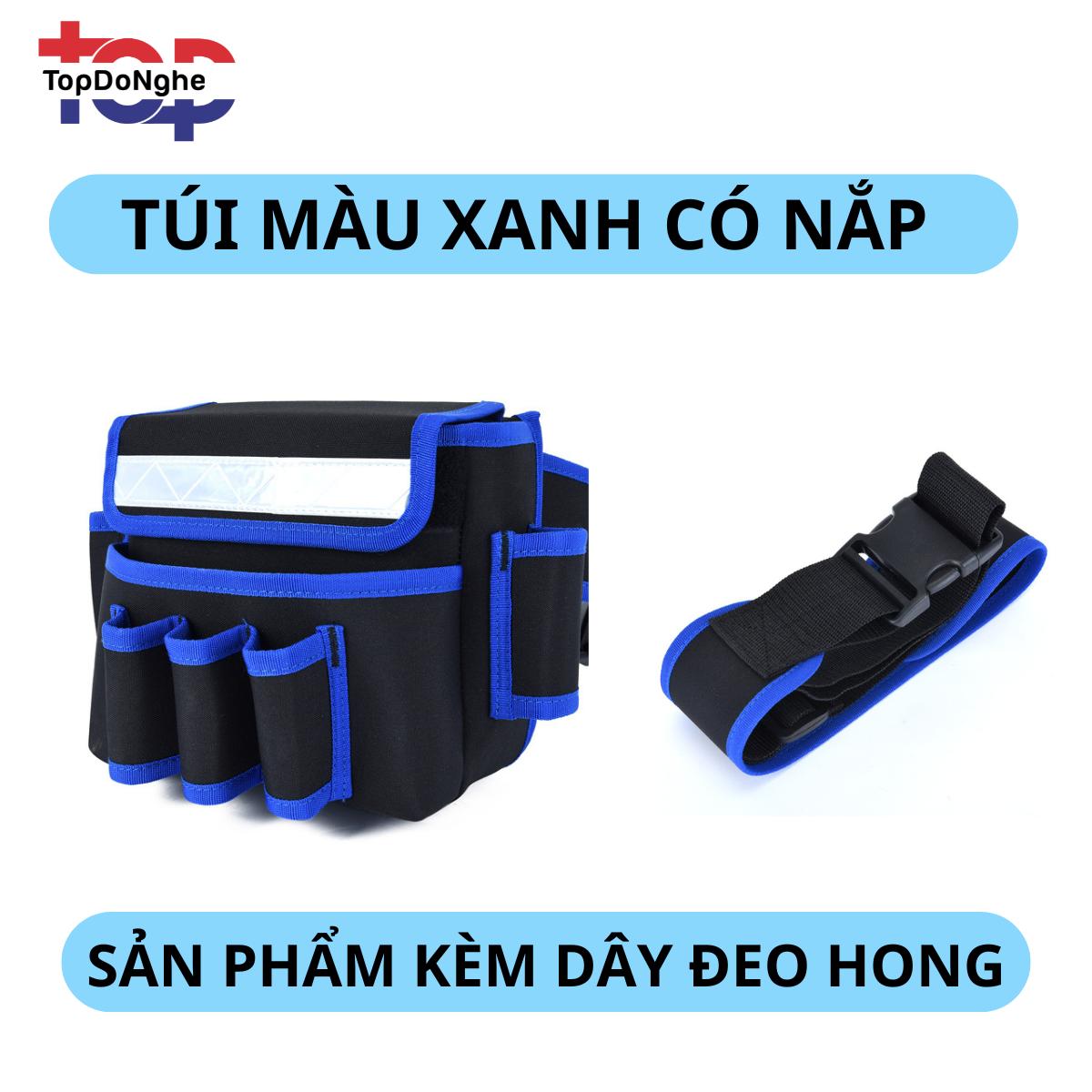 Túi đai đựng đồ nghề đeo hong có bát đeo nhanh sửa chữa điện nước, túi đeo hông TZY đựng vật tư đồ nghề nhiều ngăn sửa chữa điện nước, camera, điện lạnh túi  đồ đai  đeo_thumbnail_5