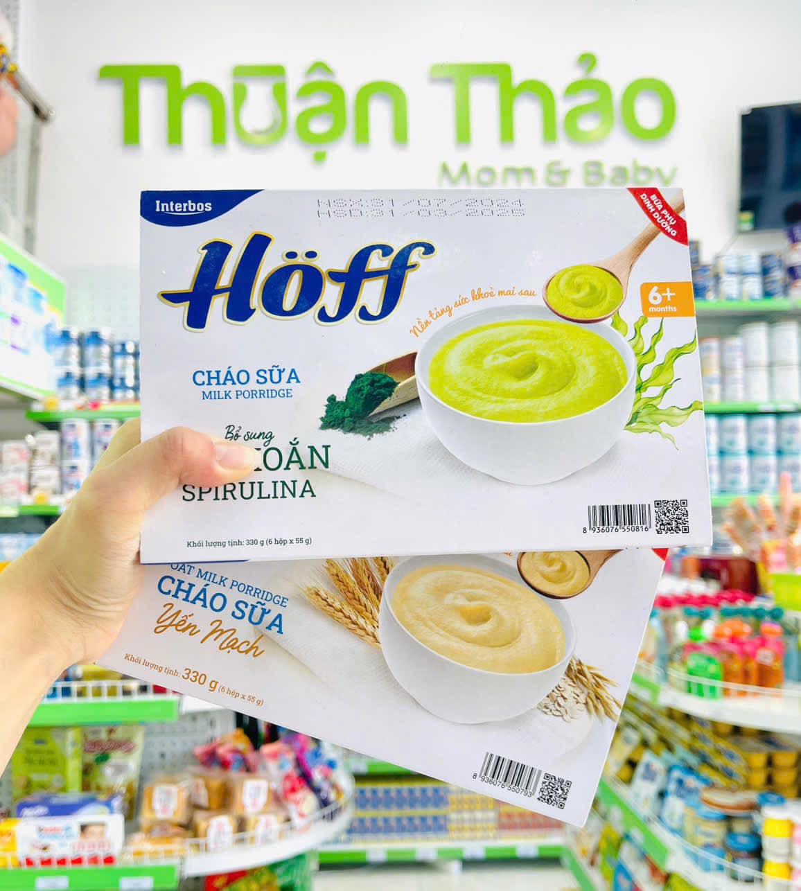 Hoff - Cháo sữa Tảo Xoắn