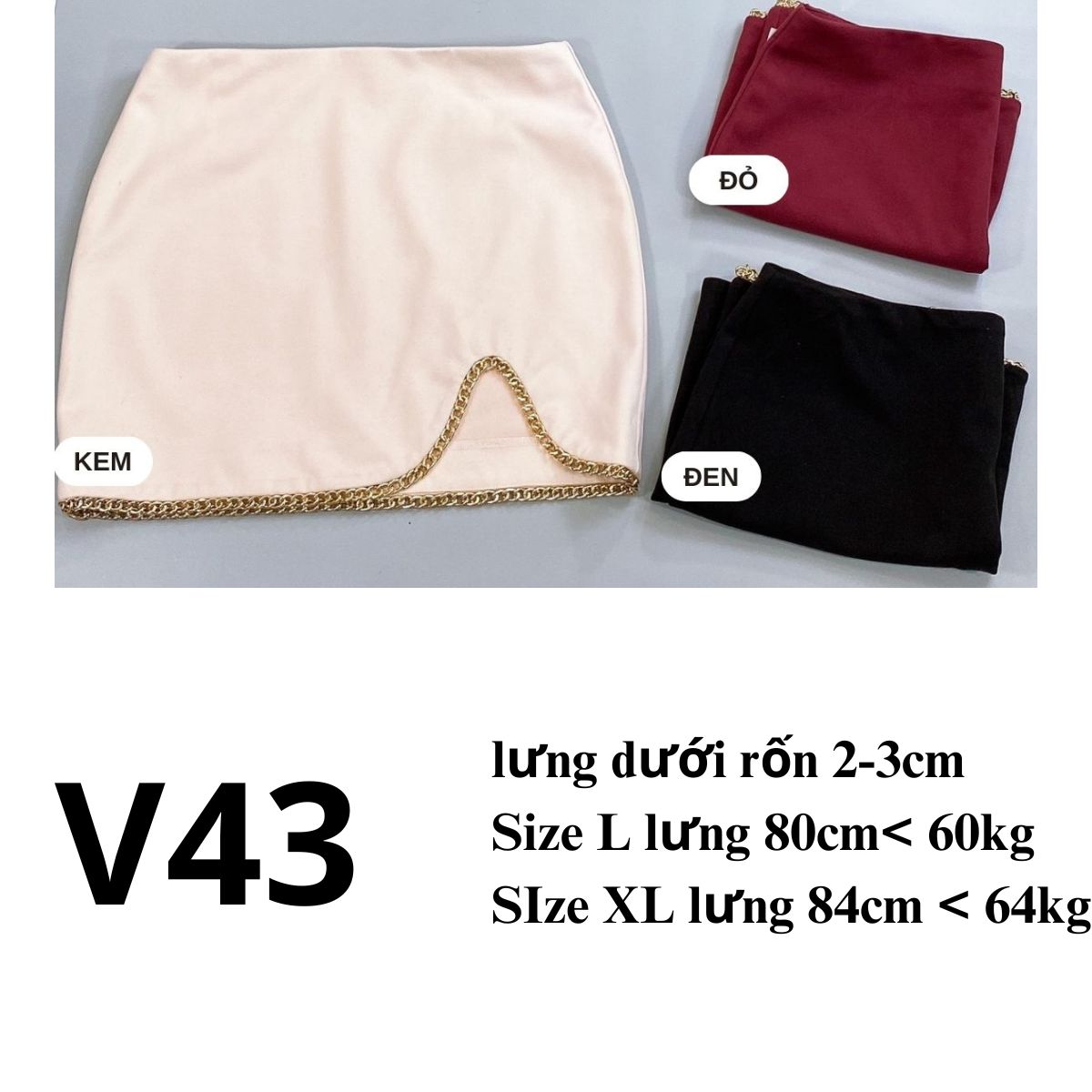 V43- CHÂN VÁY SHINESTAR