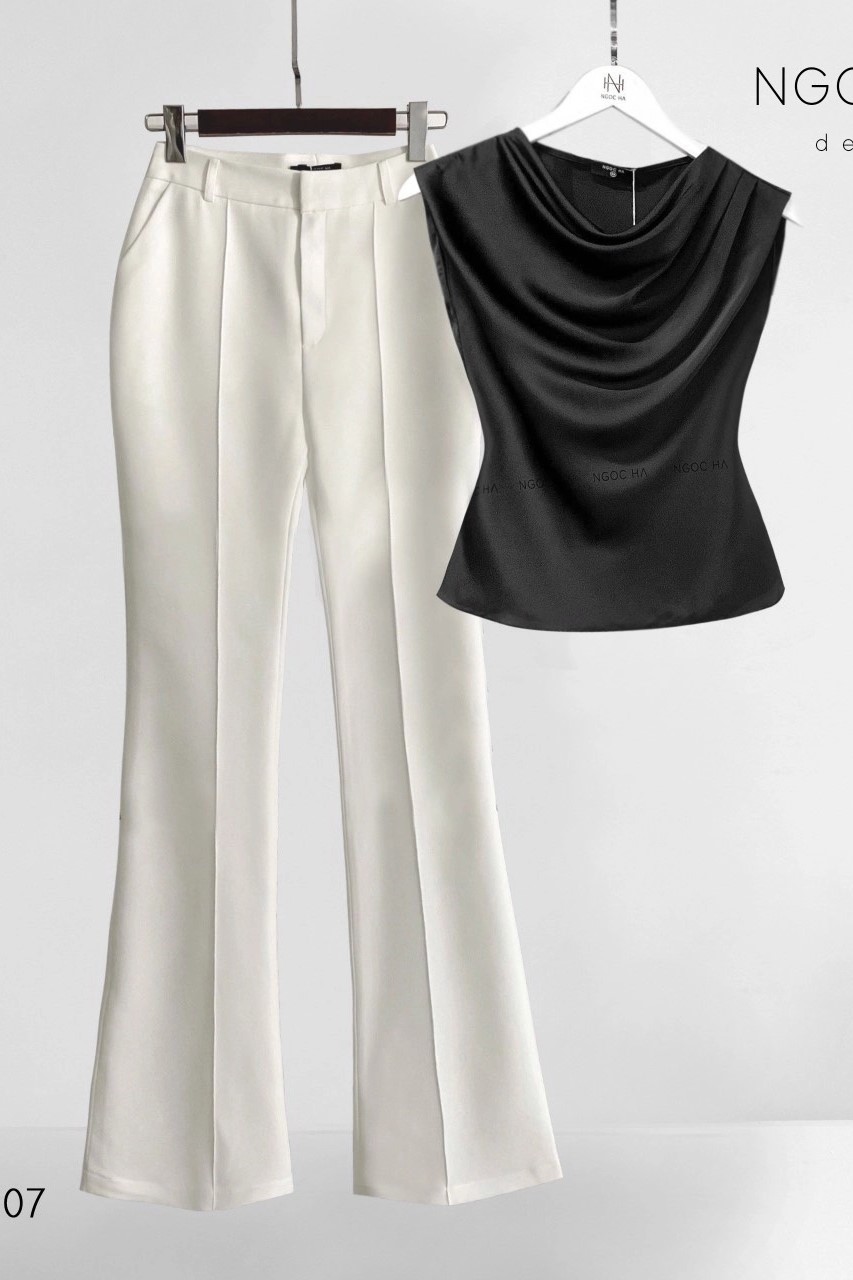 Mely Top_ Áo Lụa Cổ Đổ Rớt Vai A003_thumbnail_7