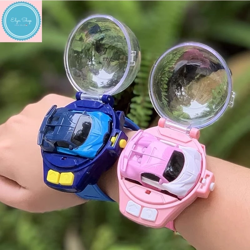 Kids Mini Car Remote Control Watch Toy