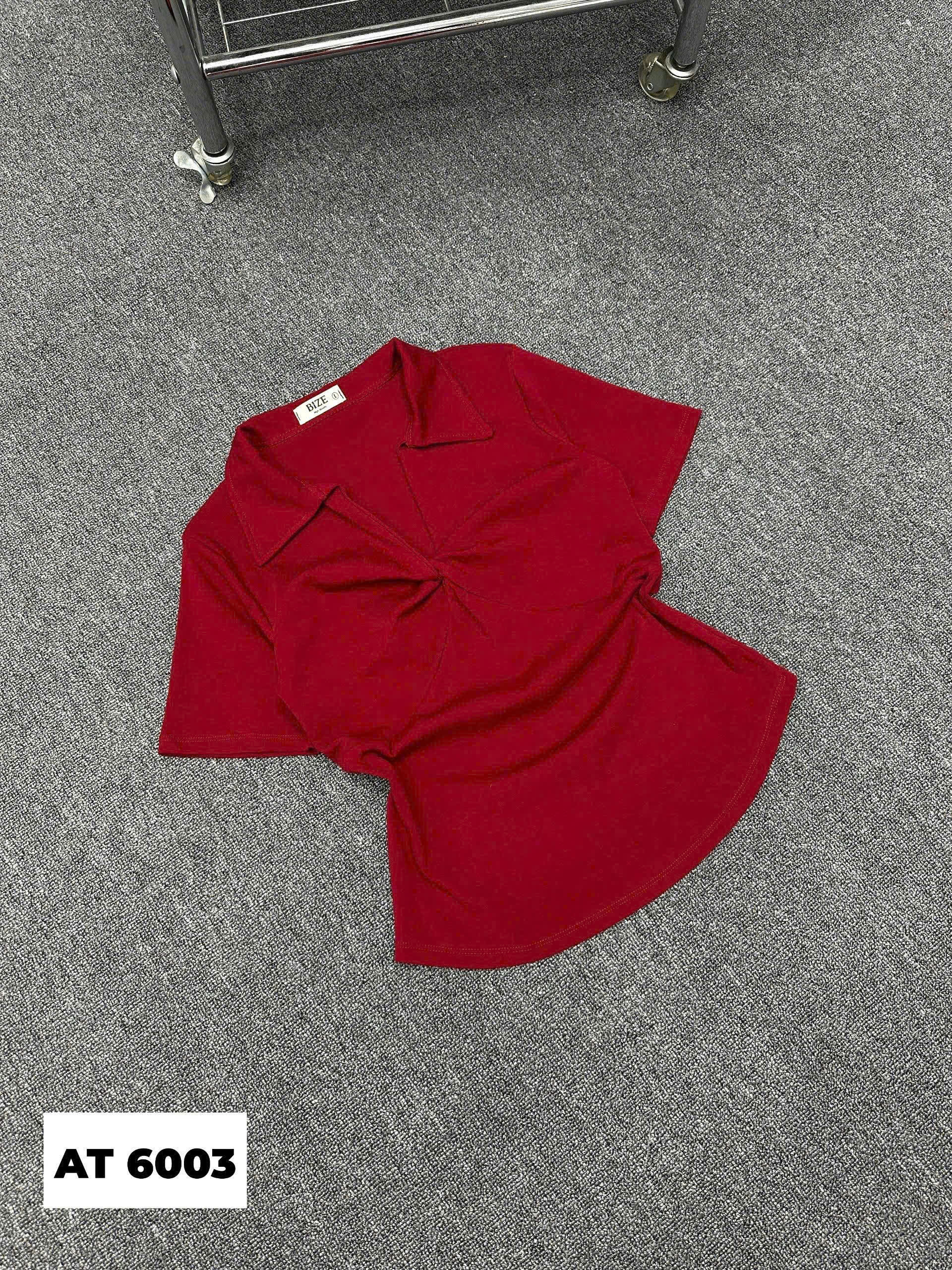 Aó thun xoắn ngực cổ V bigsize AT6003 dành cho nàng béo mập từ 55-90kg_thumbnail_14