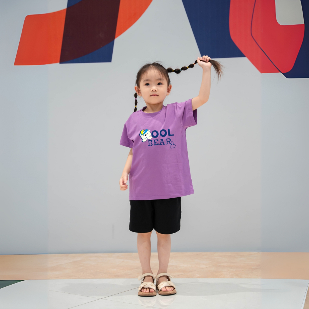 Bộ quần áo bé gái in hình 'Gấu Cool Bear'- Loza Kids SB31_thumbnail_11