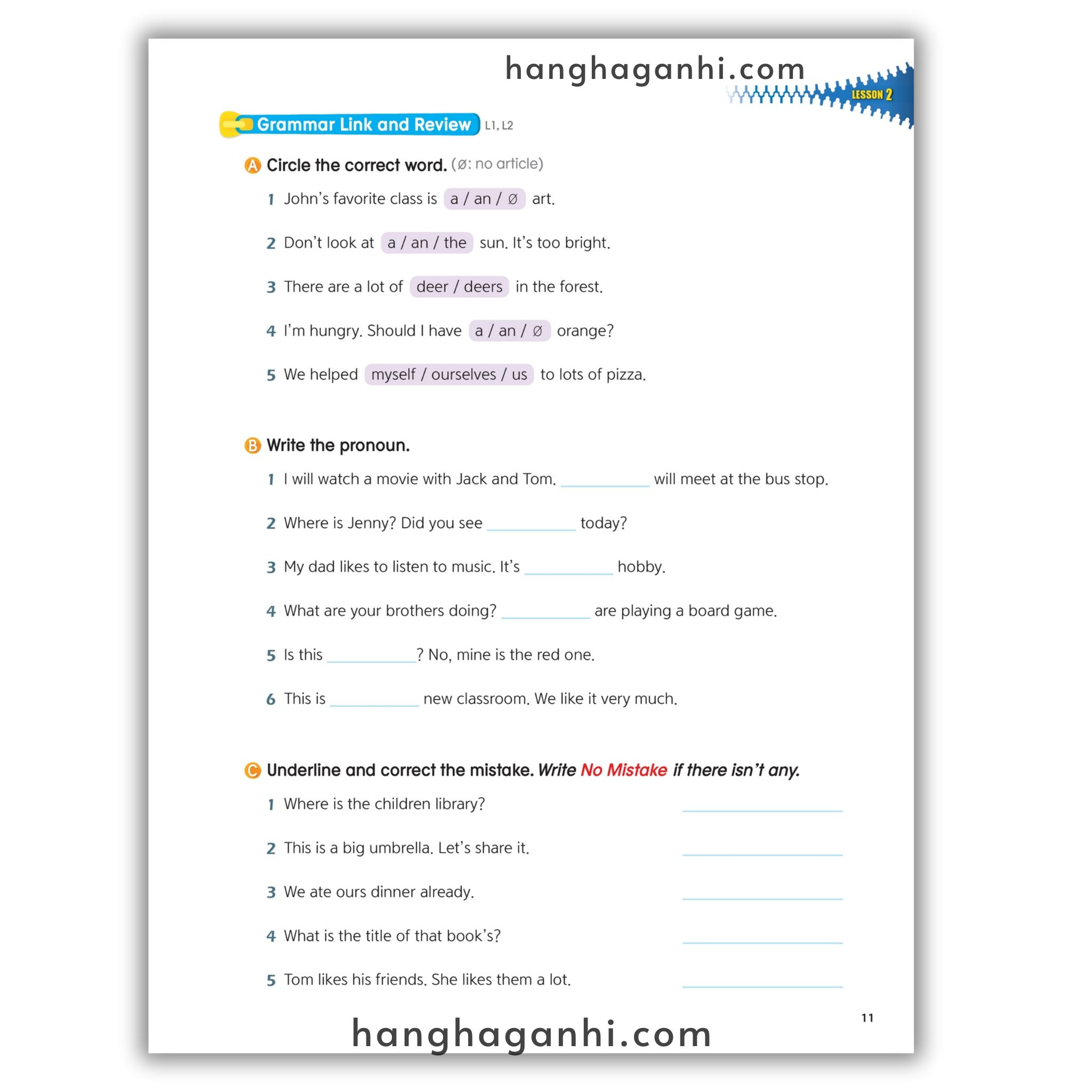 My Next Grammar 3 Workbook (2nd Edition)_thumbnail_10