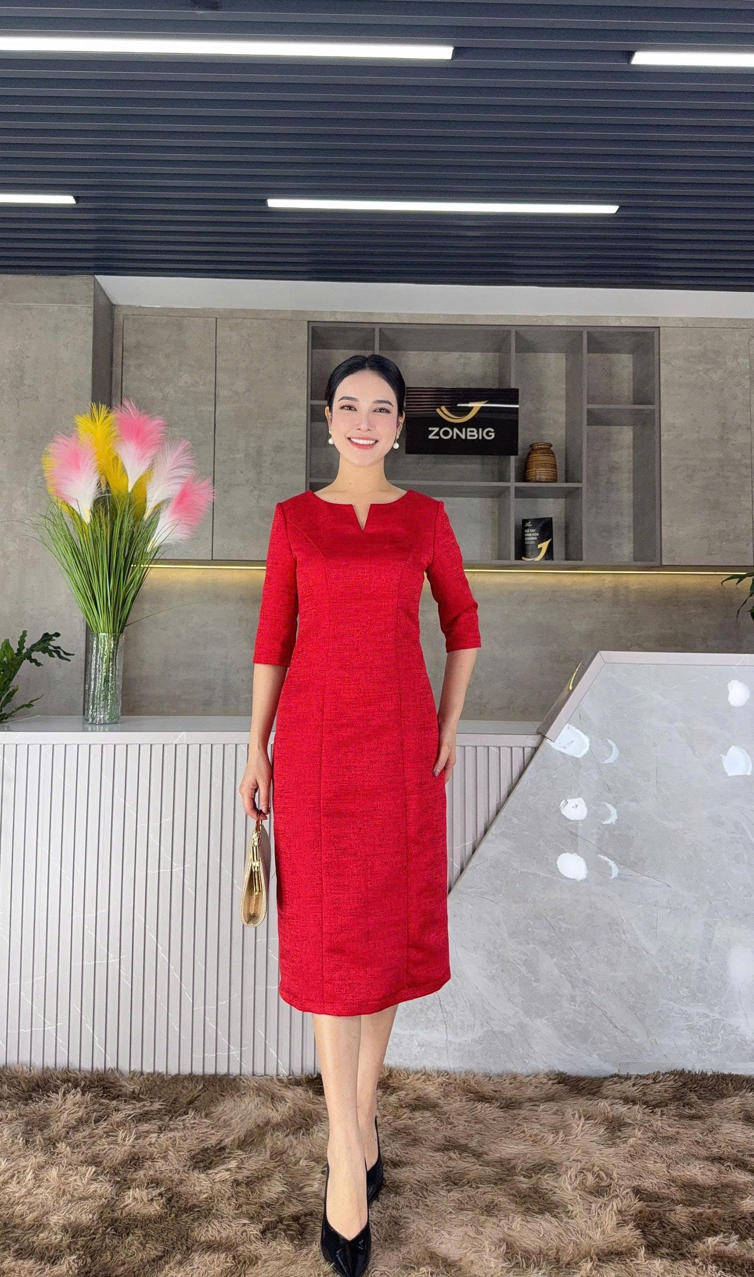 Đầm suông - Y2111 - Thương hiệu ZONBIG