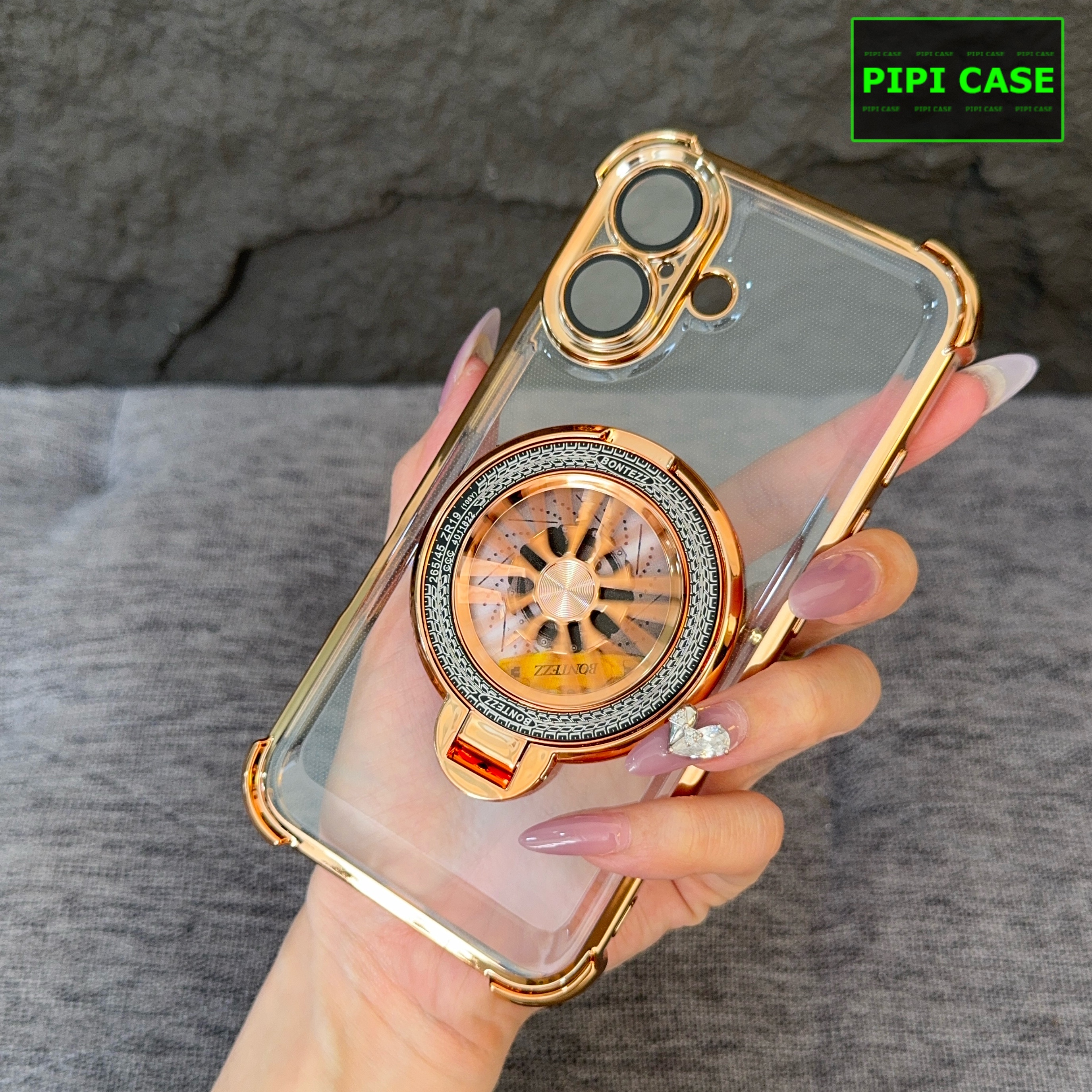 Ốp Lưng iPhone 17 - AB - Vàng