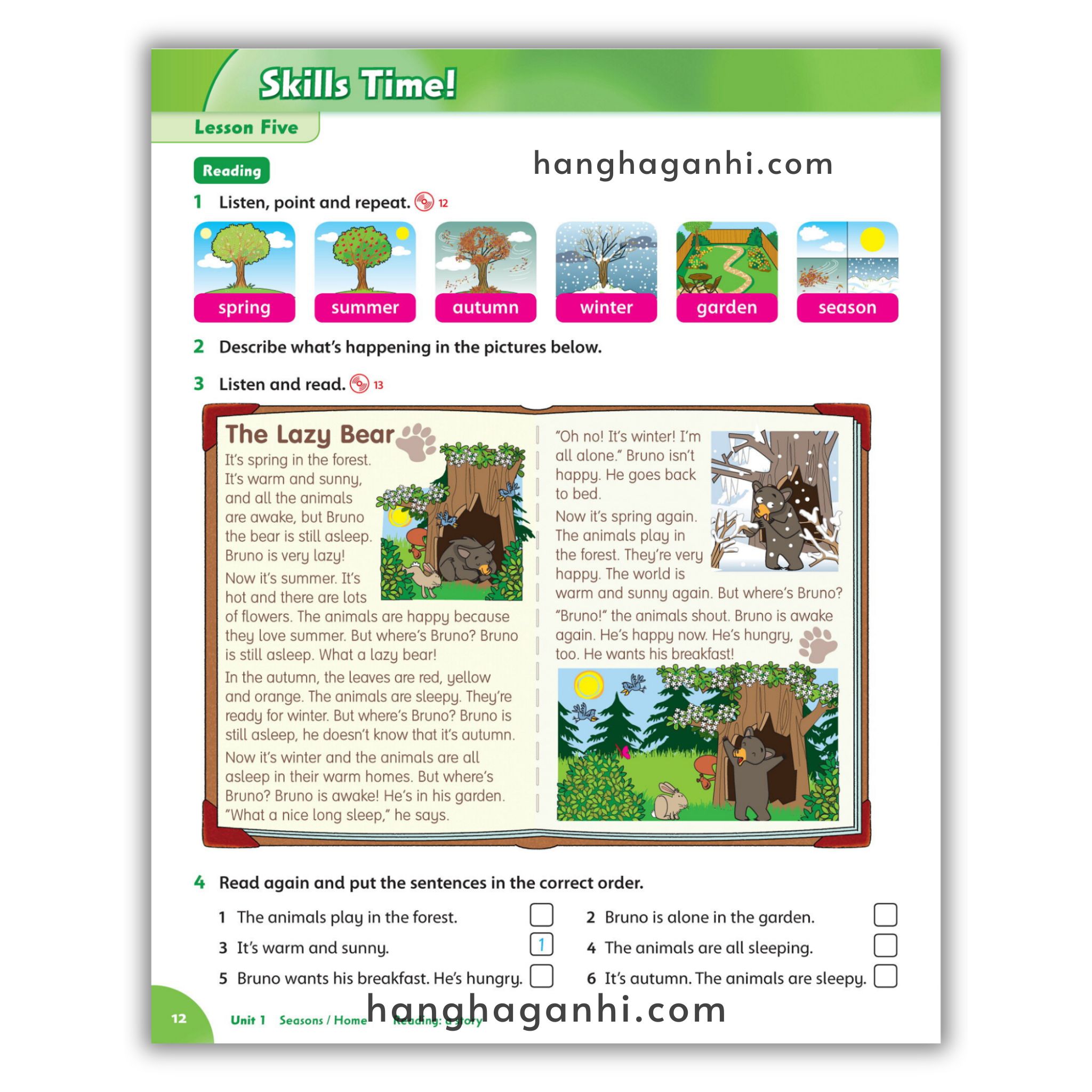 Bộ sách Family and Friends Level 3 (2nd , Student book và Work book) – Tặng kèm file nghe_thumbnail_24