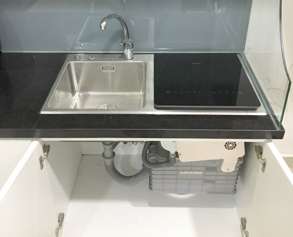 Máy rửa chén kết hợp bồn KF-SWM6