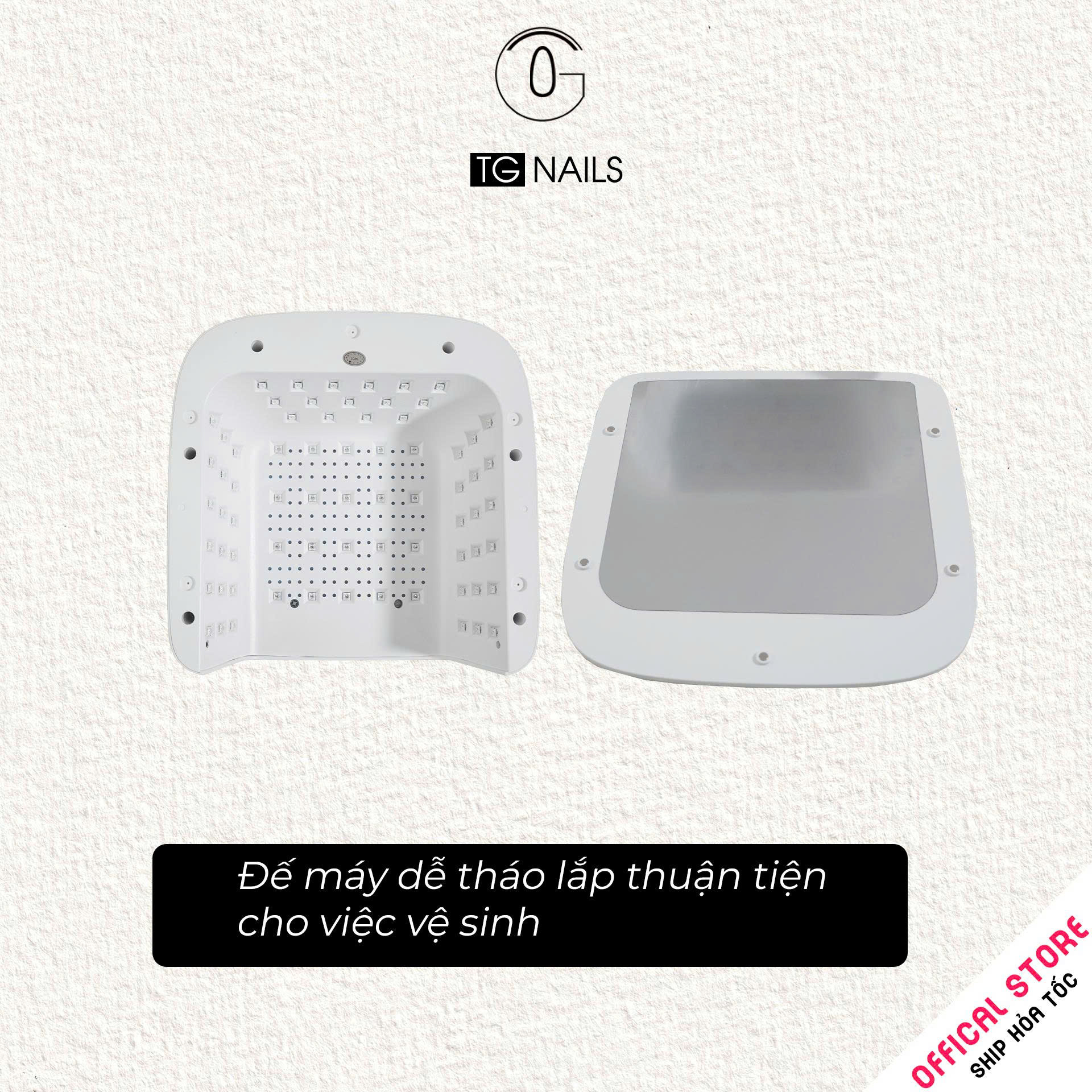 Máy hơ móng tay L3 TG Nails công suất 72W_thumbnail_3