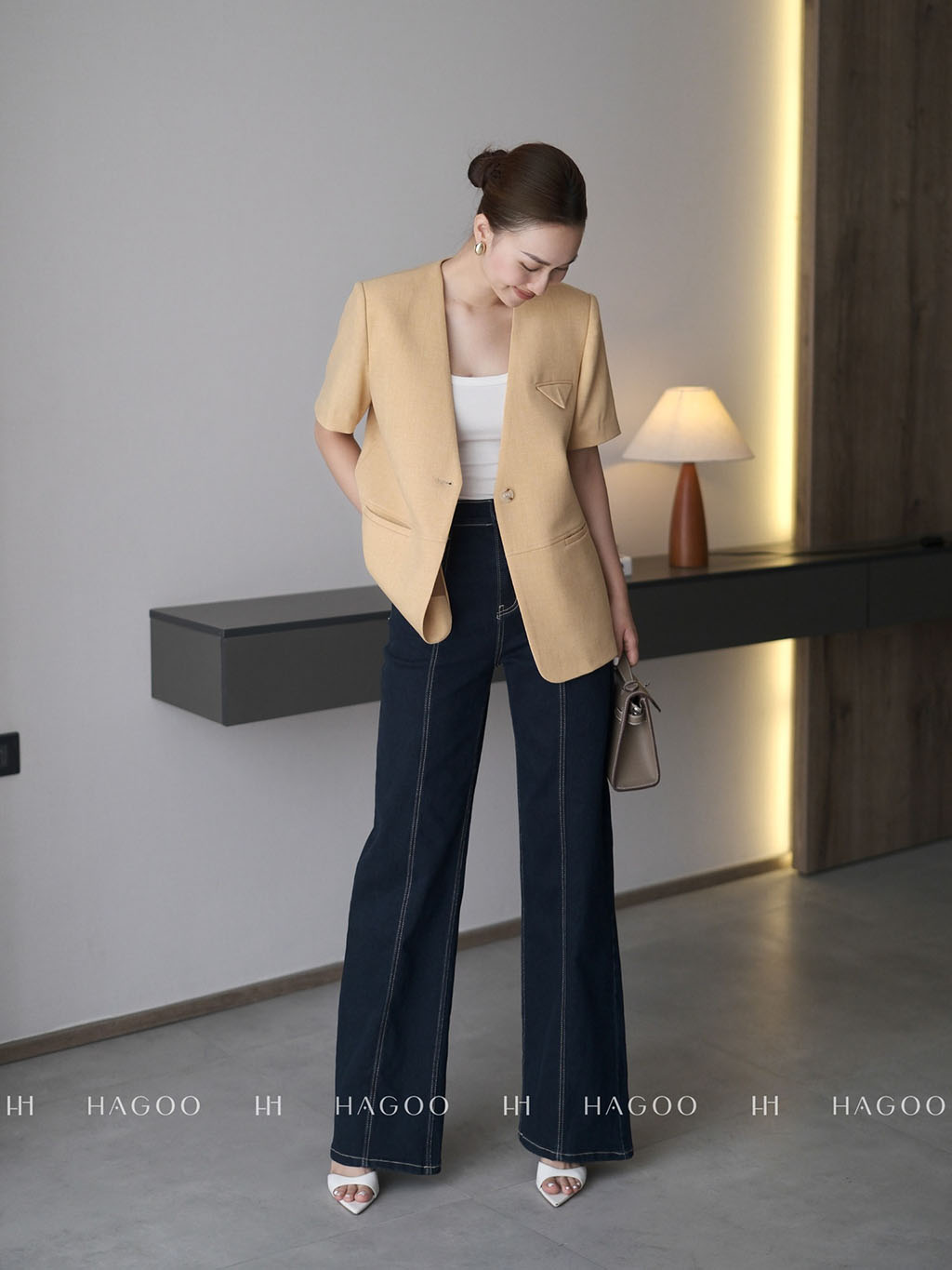 Quần jeans dáng đứng HAGOO_thumbnail_4