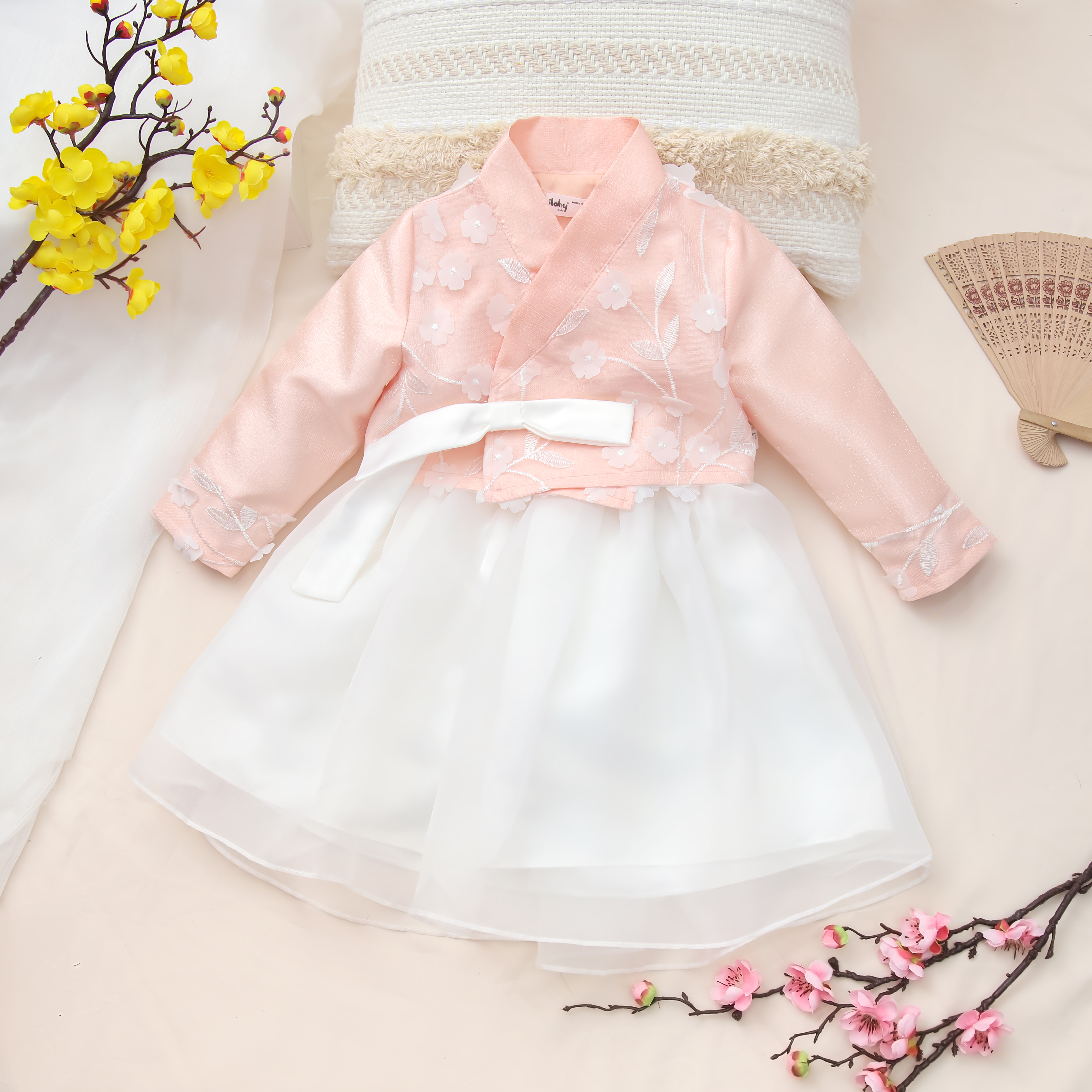 Set Hanbok phối voan hoa_thumbnail_4