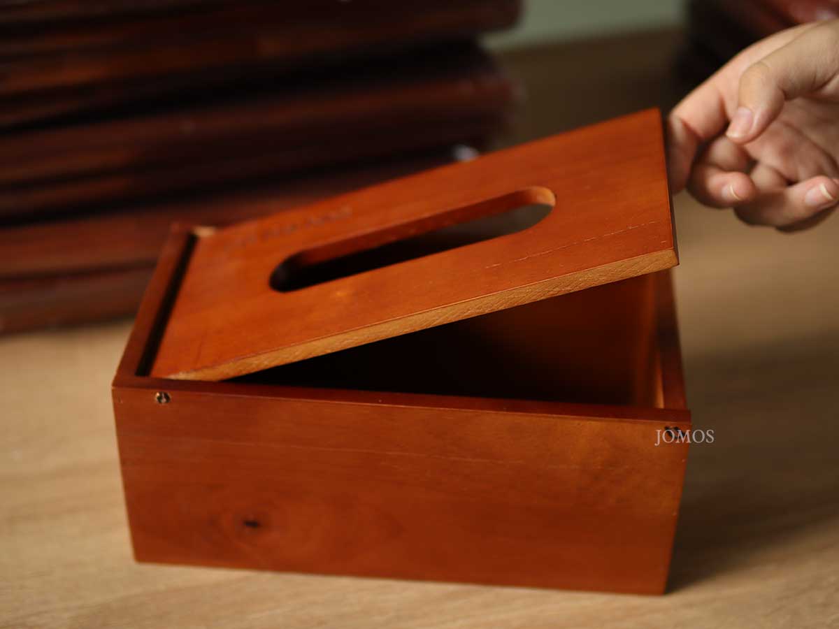 Hộp khăn giấy nắp trên Bát Nhã J000385