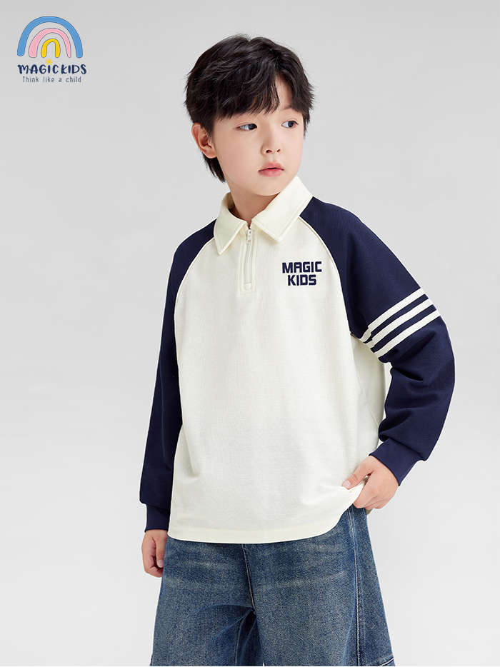 Áo dài tay phối kẻ chất thun tổ ong ADT25002_thumbnail_4