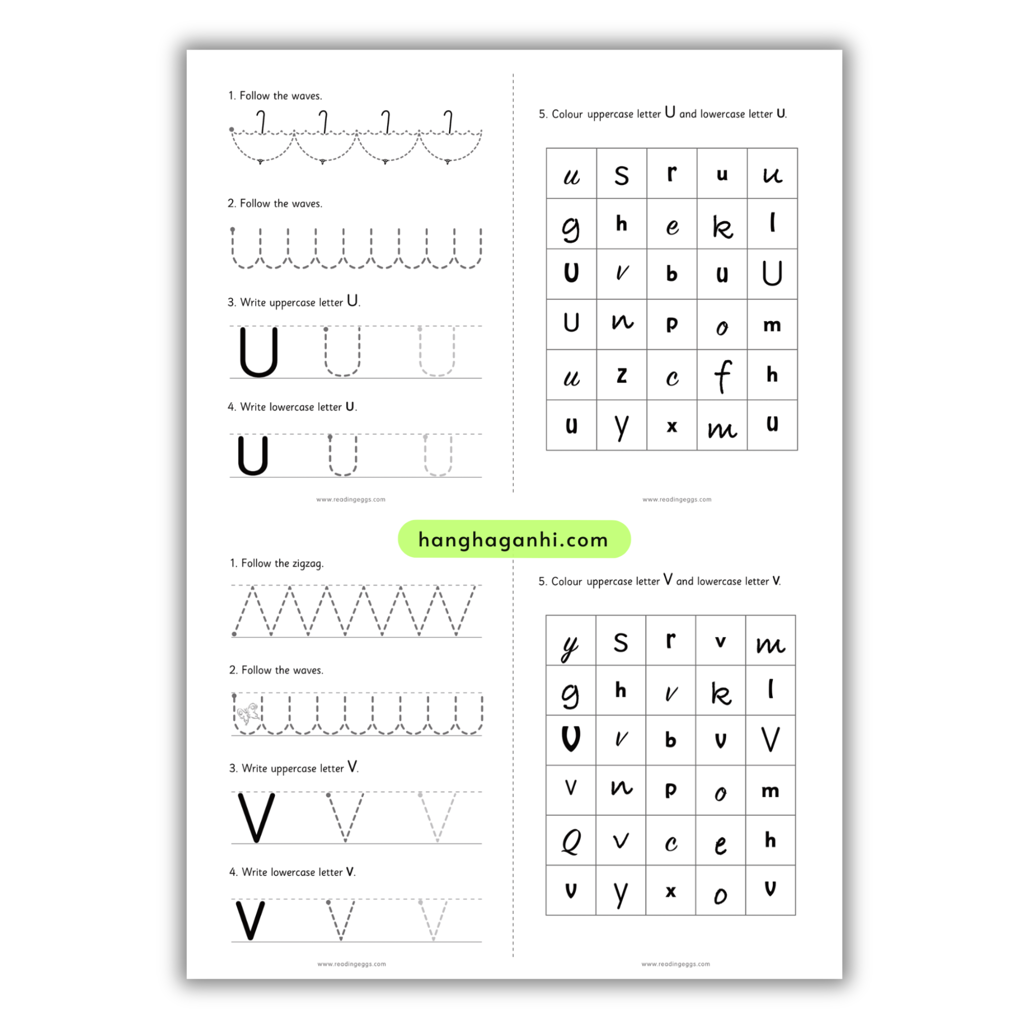 Reading Eggs Alphabet Grade K, Sách học bảng chữ cái cho bé mầm non Tiếng Anh_thumbnail_1