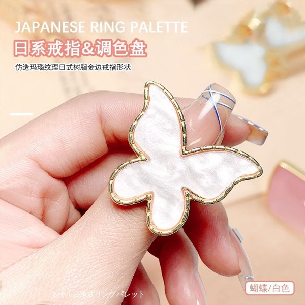 Nhẫn pha sơn - Bướm