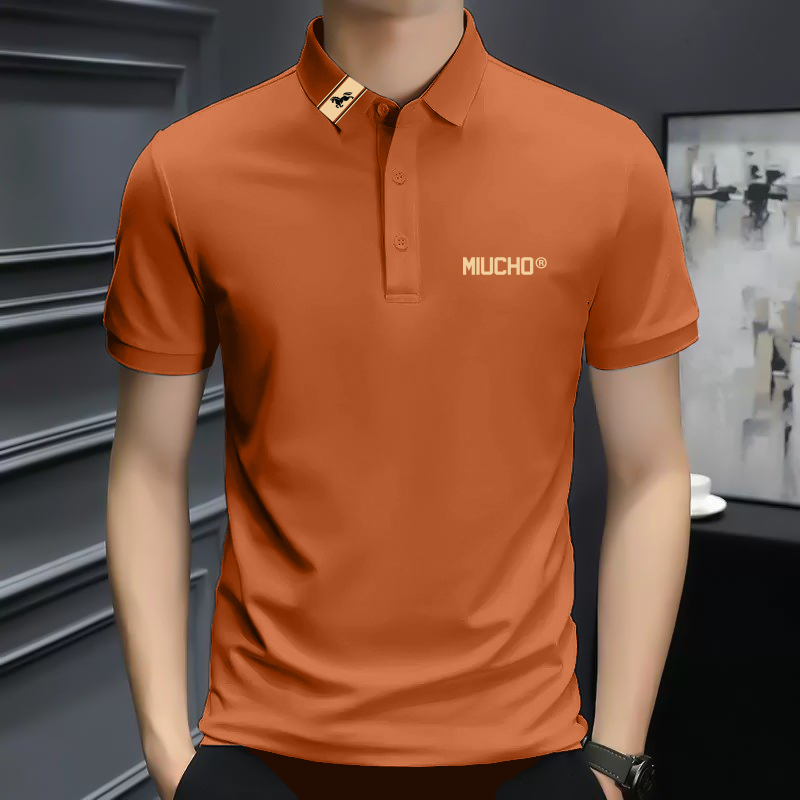 Áo polo nam form vừa vải cá sấu đứng form thoáng mát 1751 Miucho Iconic in basic_thumbnail_6