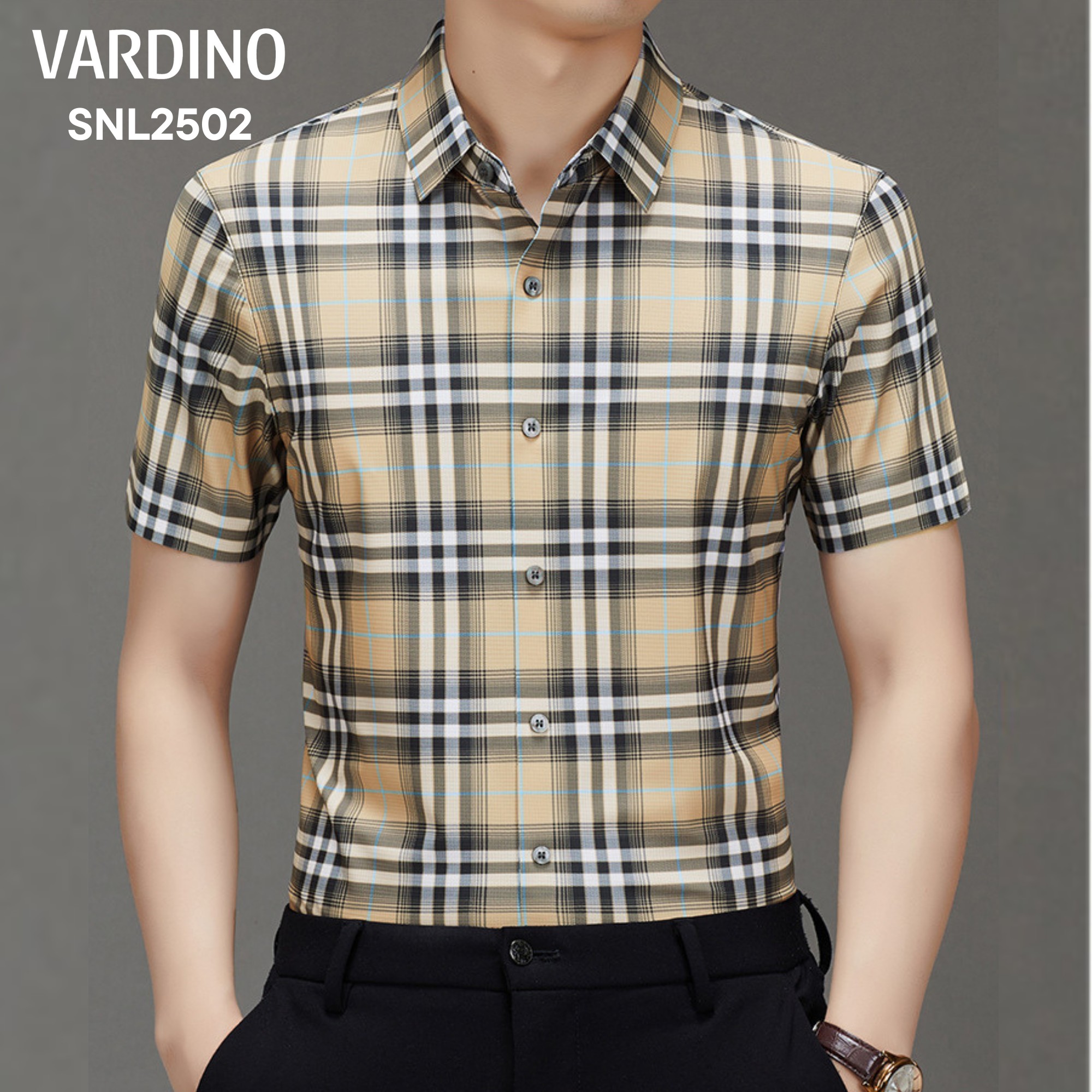Áo sơ mi nam Vardino SNL2502