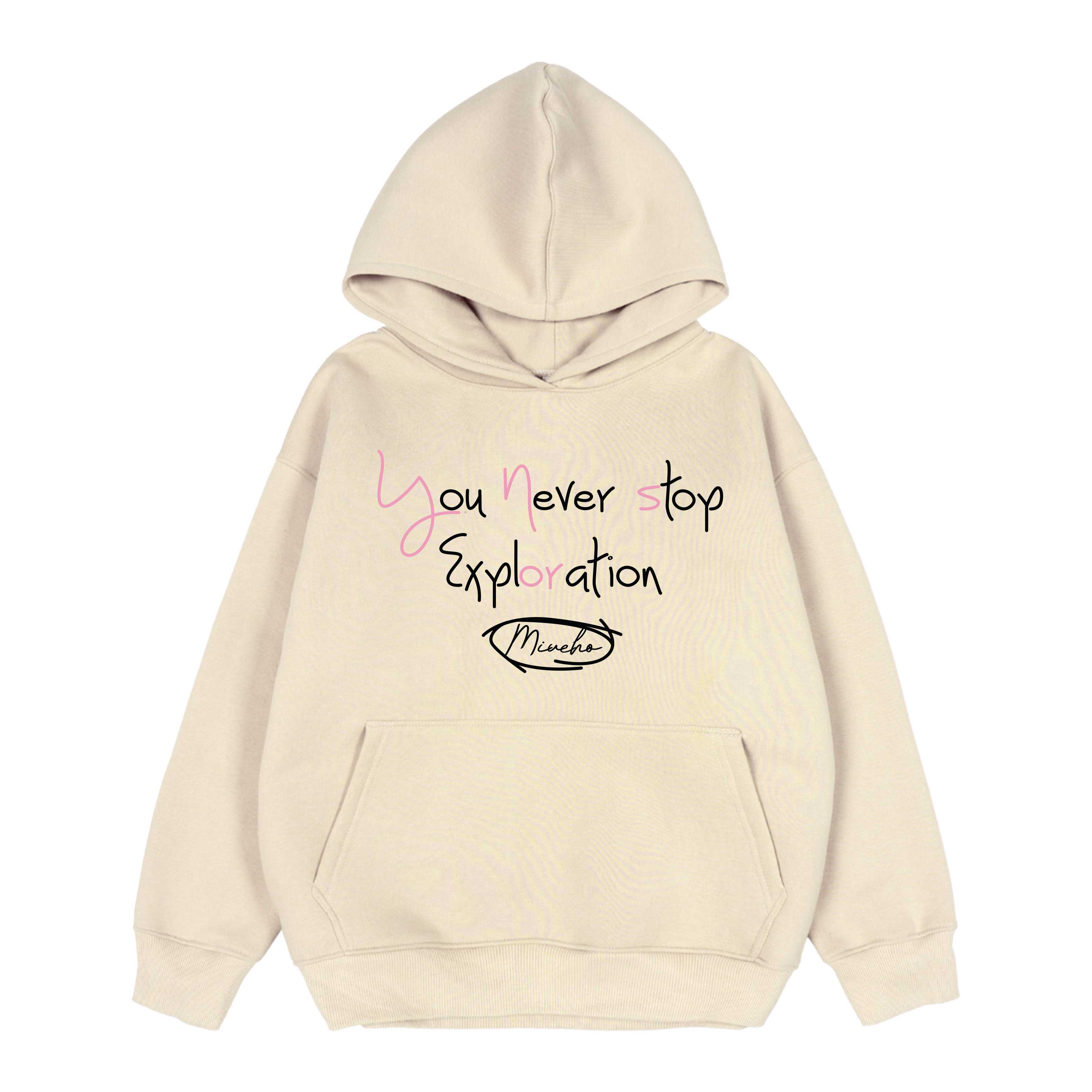 Áo hoodie nữ form rộng local brand HDD1615 Miucho vải nỉ chân cua dày dặn mũ tròn in typography_thumbnail_6