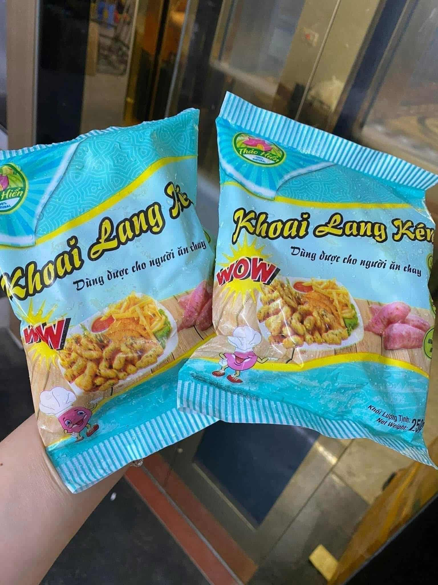 khoai lang kén chưa chiên