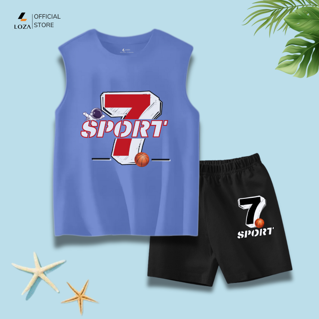 Bộ ba lỗ bé trai in hình nhiều mẫu - Loza Kids G0280_thumbnail_9