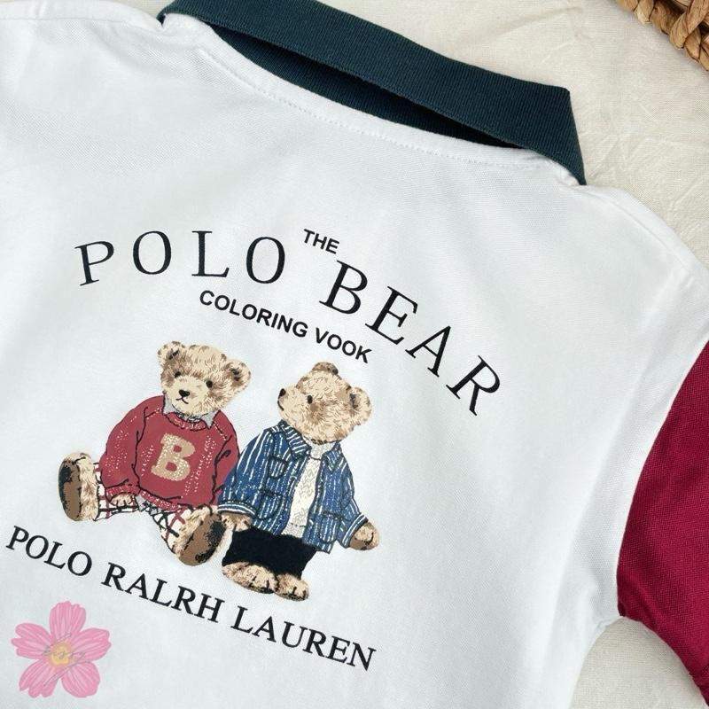 (A4) Áo polo Mềm Họa Tiết Siêu Đáng Yêu Phong Cách Hàn Quốc Cho Trai Gái Mẫu Mới Xuân Hè QCCC 2025_thumbnail_2